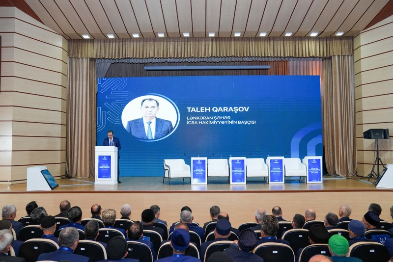 Lənkəranda “Dövlət-din münasibətləri və müasir çağırışlar” mövzusunda konfrans keçirilib - Image 12