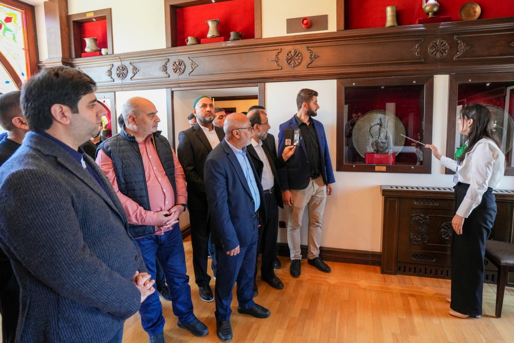 Din xadimlərindən ibarət nümayəndə heyətinin Naxçıvana səfəri yekunlaşıb - Image 32