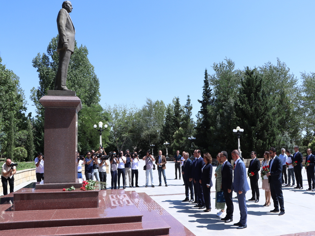 Şamaxıda “Müasir informasiya məkanı və dini etiqad azadlığı” mövzusunda konfrans keçirilib - Image 31