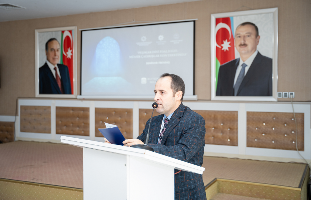 Göyçayda “Peşəkar dini fəaliyyət: müasir çağırışlar kontekstində” mövzusunda seminar-treninq keçirilib - Image 16