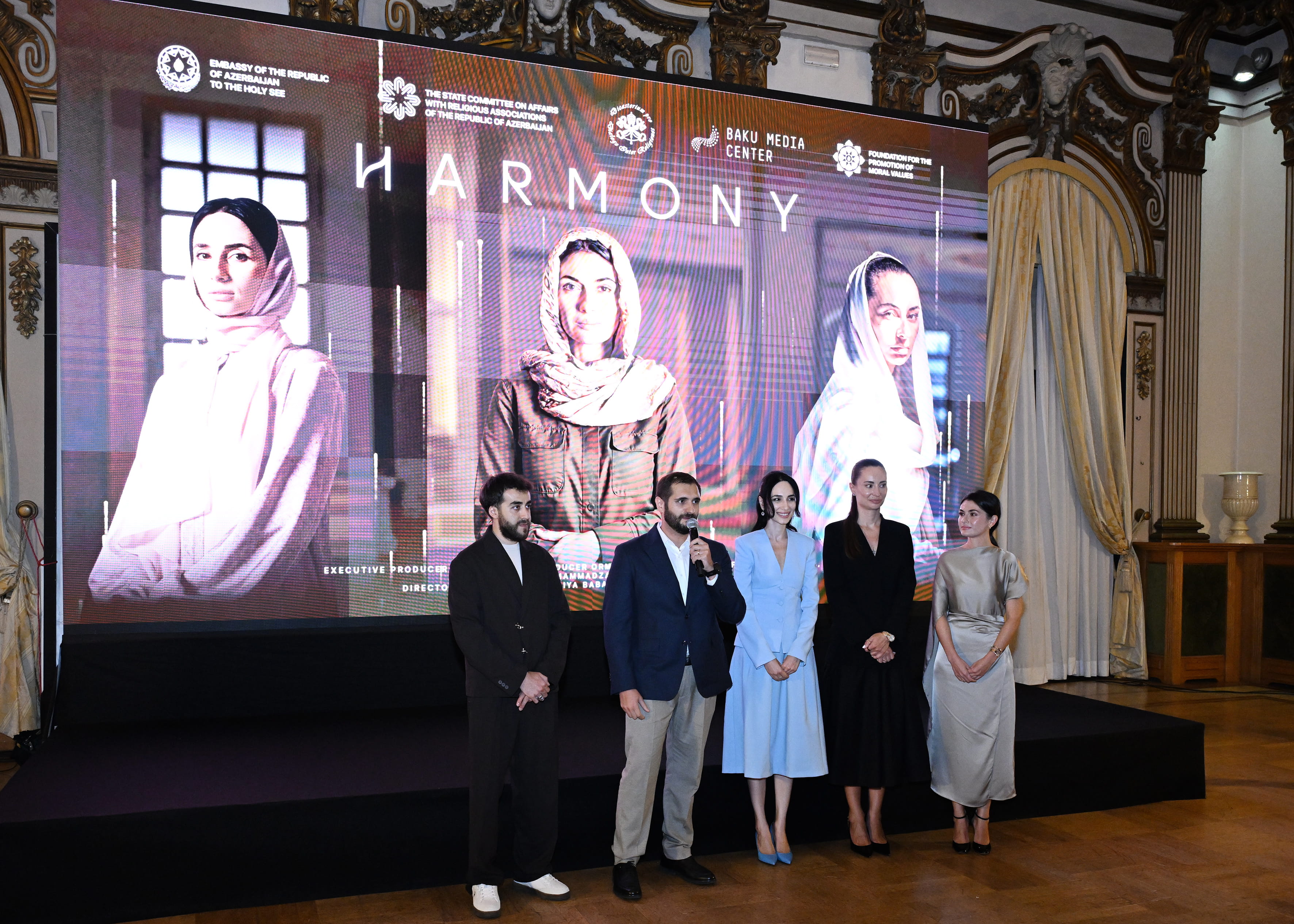Romada “Harmoniya” sənədli filminin təqdimatı olub - Image 8