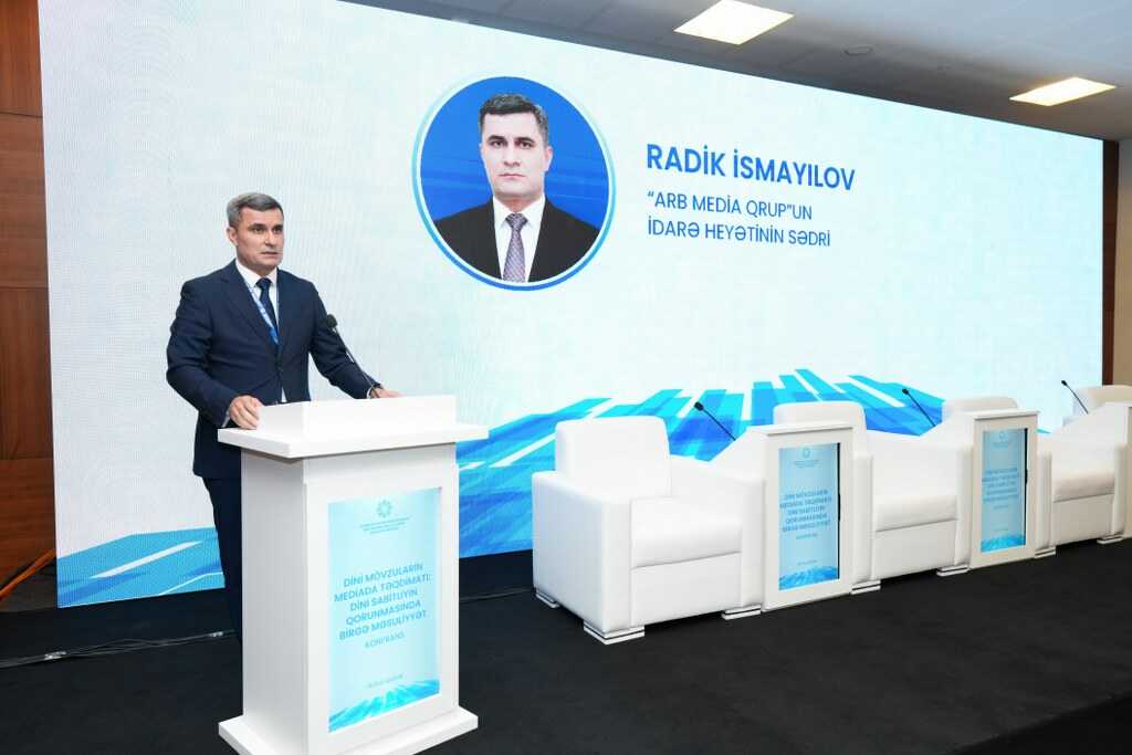 Qusarda “Dini mövzuların mediada təqdimatı: dini sabitliyin qorunmasında birgə məsuliyyət” mövzusunda konfrans keçirilir - Image 26