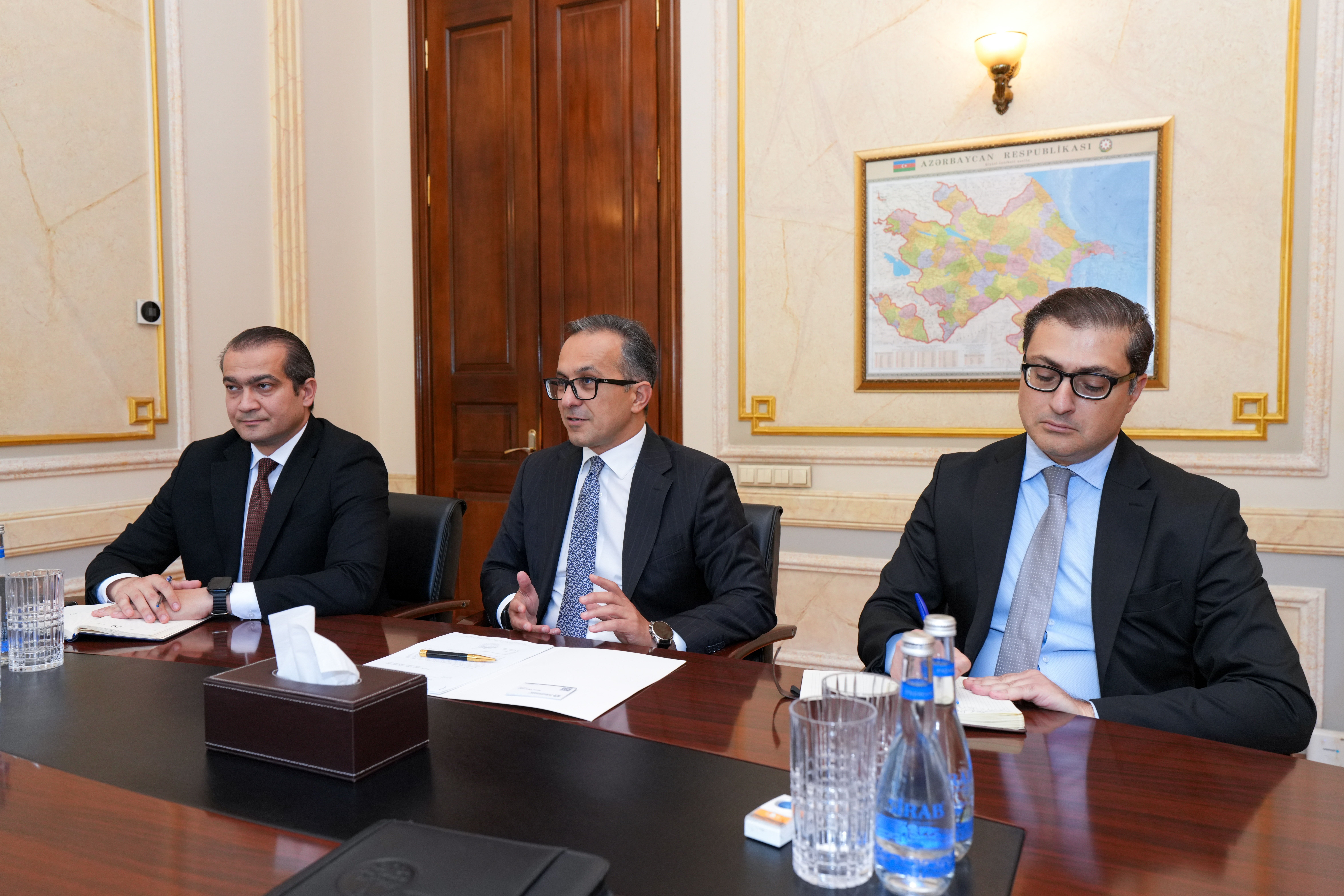 Dövlət Komitəsinin sədri Ramin Məmmədov Corctaun Universitetinin professoru Söhrab Sobhani ilə görüşüb - Image 2
