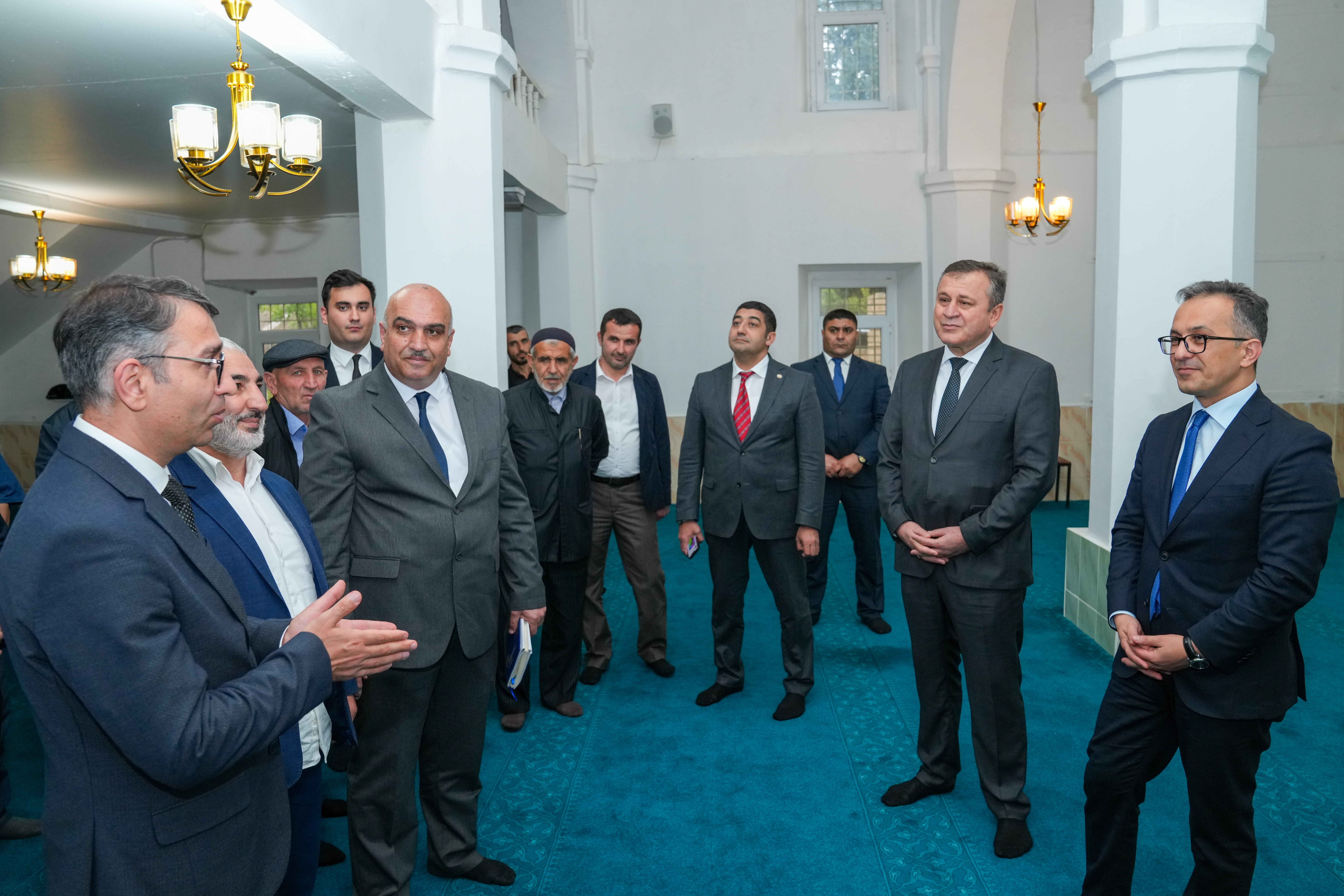 Komitə sədri Zaqatala rayonunda yerləşən məscidlərin fəaliyyəti ilə tanış olub - Image 6