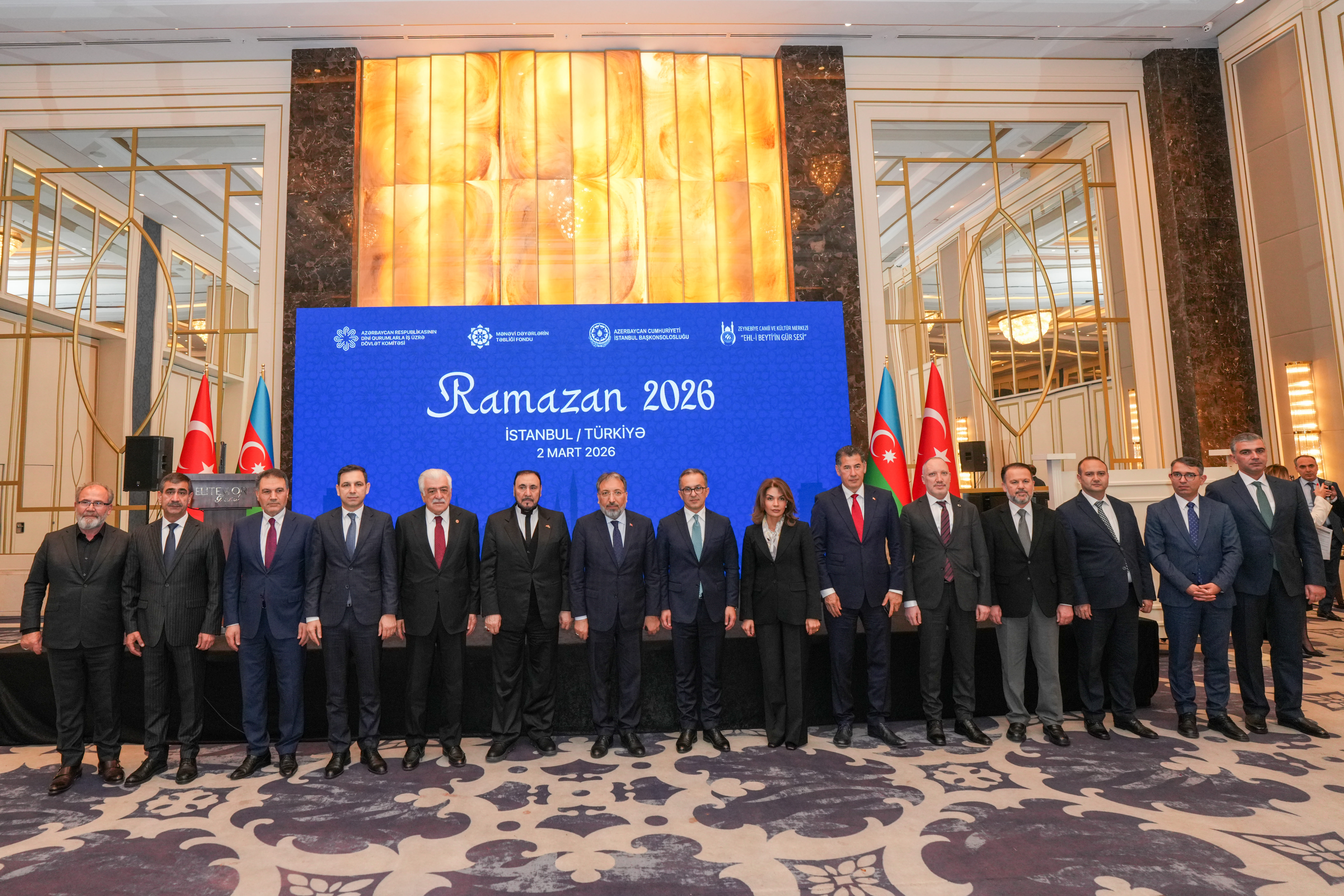 İstanbulda soydaşlarımız üçün Ramazan ayı münasibətilə iftar mərasimi təşkil edilib