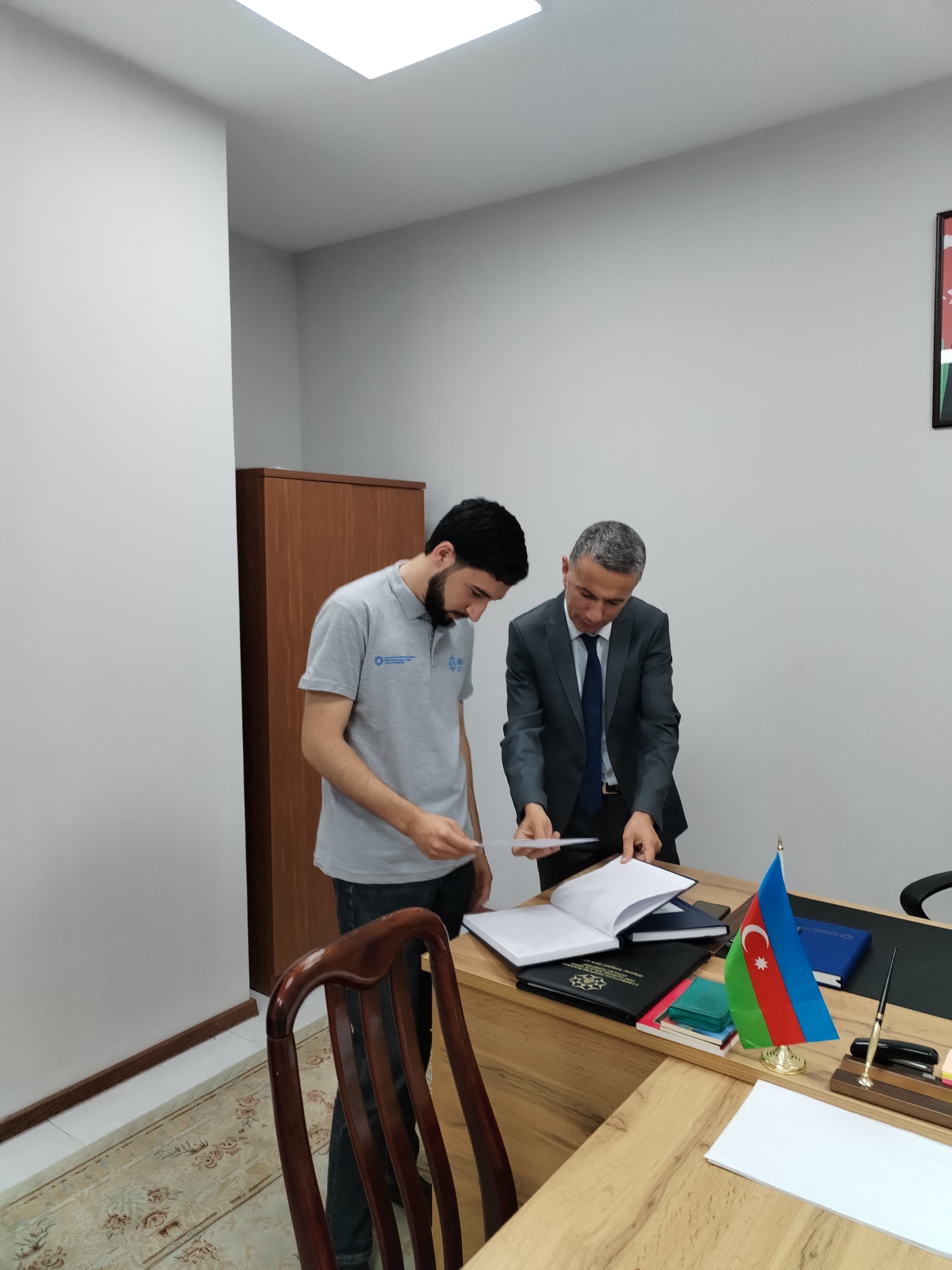 Dövlət Komitəsinin “AMİN” könüllüləri regional bölmə və dini ibadətgahlarda təcrübə keçiblər - Image 10
