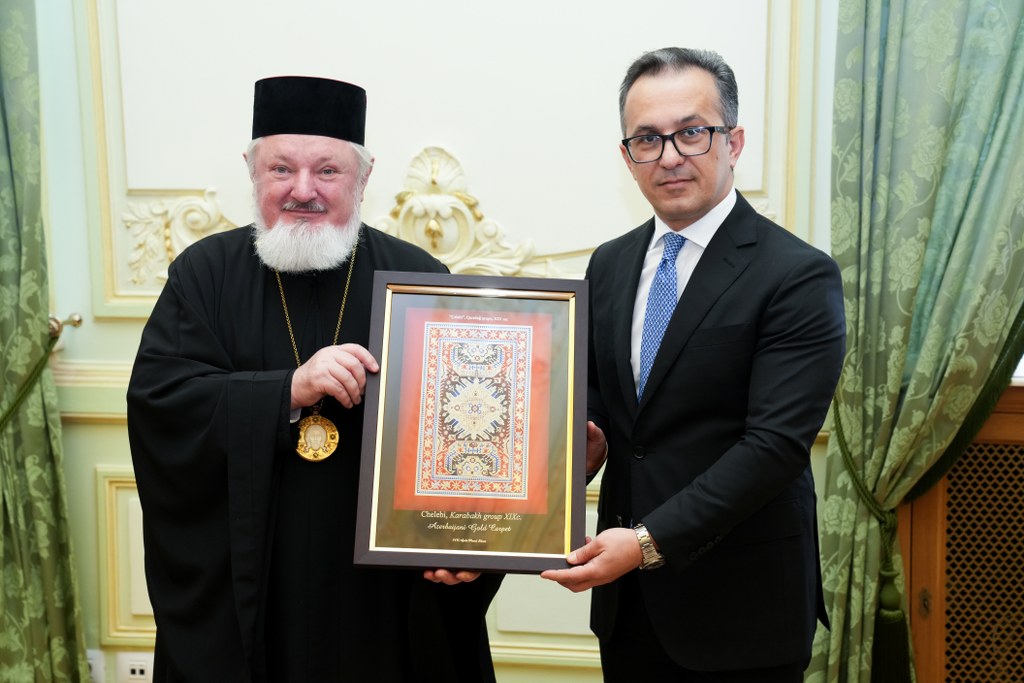 Dövlət Komitəsinin nümayəndə heyəti Rumıniya patriarxlığında görüş keçirib