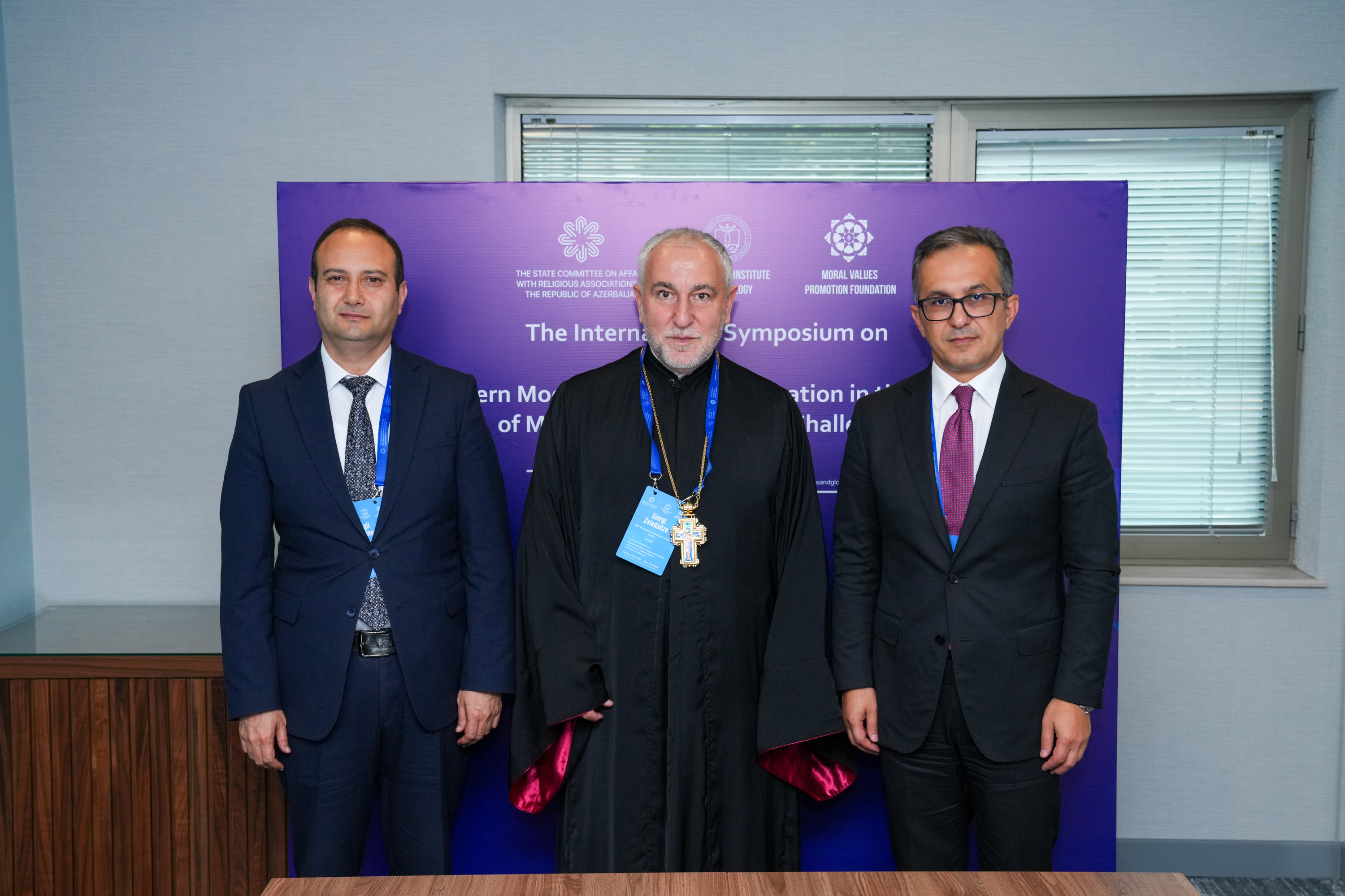 Dövlət Komitəsinin sədri beynəlxalq simpozium çərçivəsində bir sıra görüşlər keçirib - Image 8