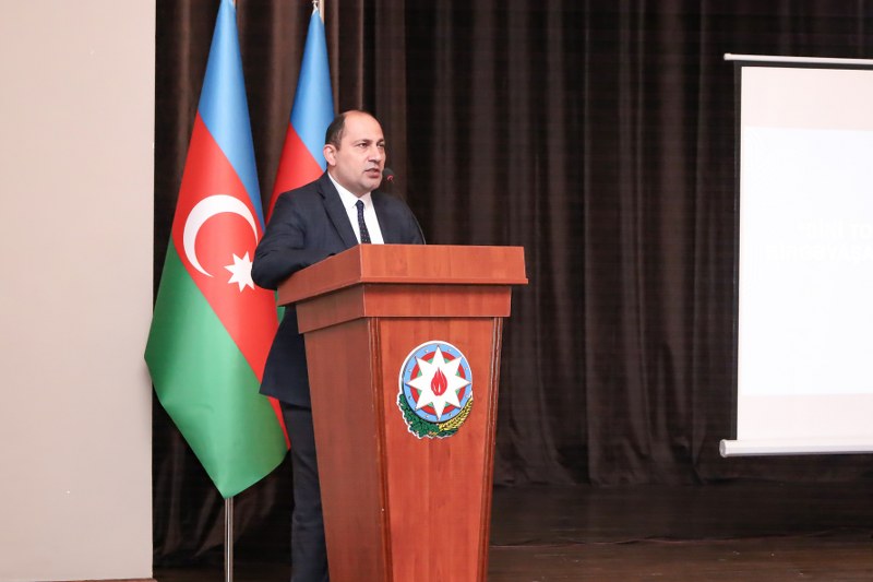 Şamaxıda “Dini tolerantlıq – cəmiyyətdə birgəyaşayış ənənəsinin təminatçısı” mövzusunda regional konfrans keçirilib - Image 3
