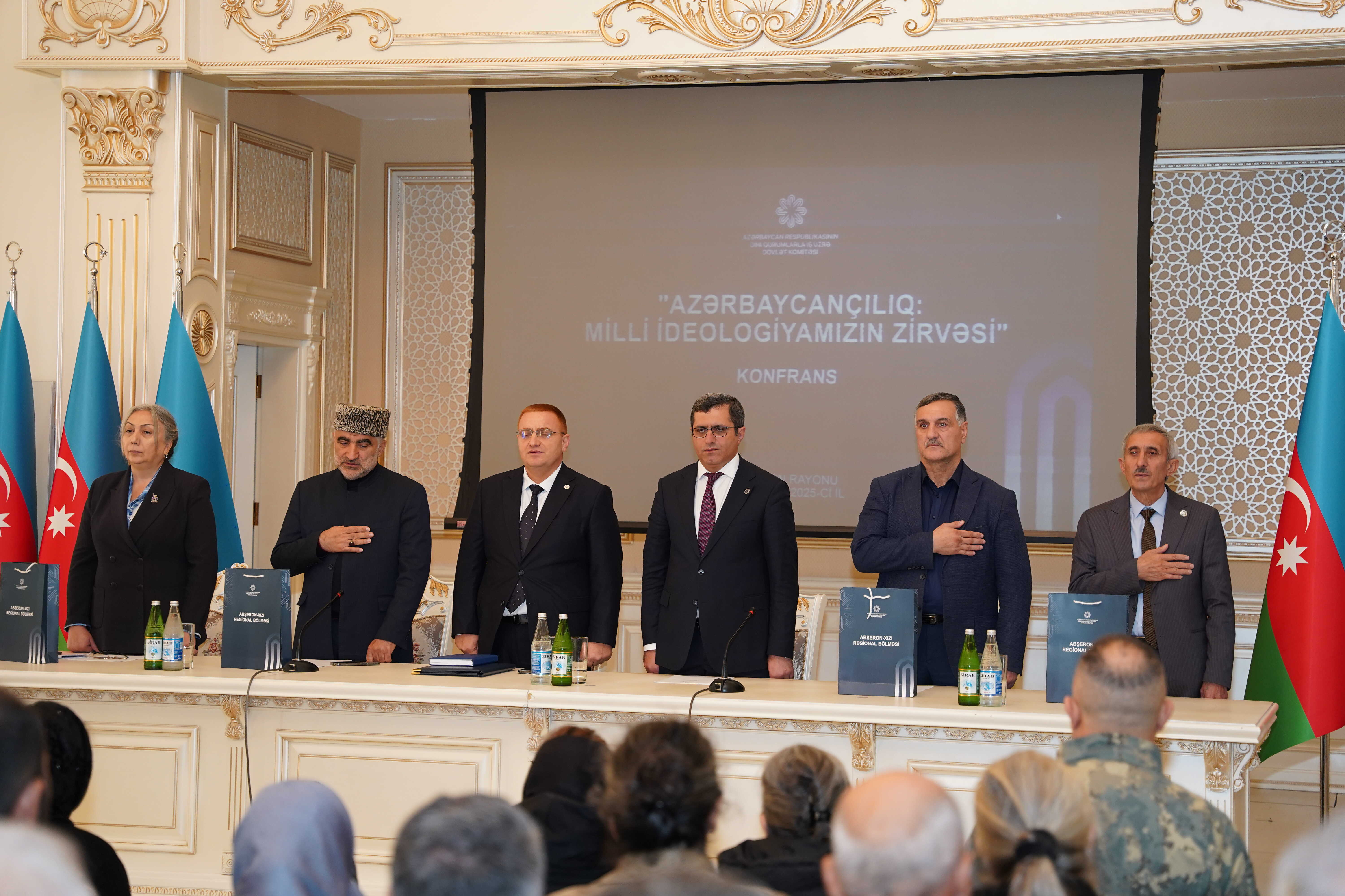 Abşeron rayonunda “Azərbaycançılıq: milli ideologiyamızın zirvəsi” mövzusunda konfrans keçirilib - Image 1