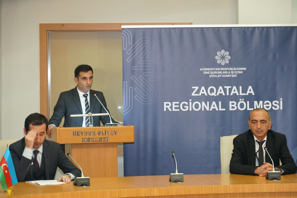 Zaqatalada “8 Noyabr Zəfər Günü – Müasir Azərbaycan Tarixinin Şanlı Səhifəsi” mövzusunda konfrans keçirilib - Image 7