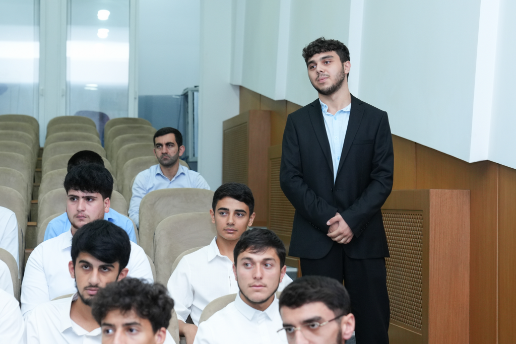 Azərbaycan İlahiyyat İnstitutuna qəbul olmuş tələbələrlə görüş keçirilib - Image 23