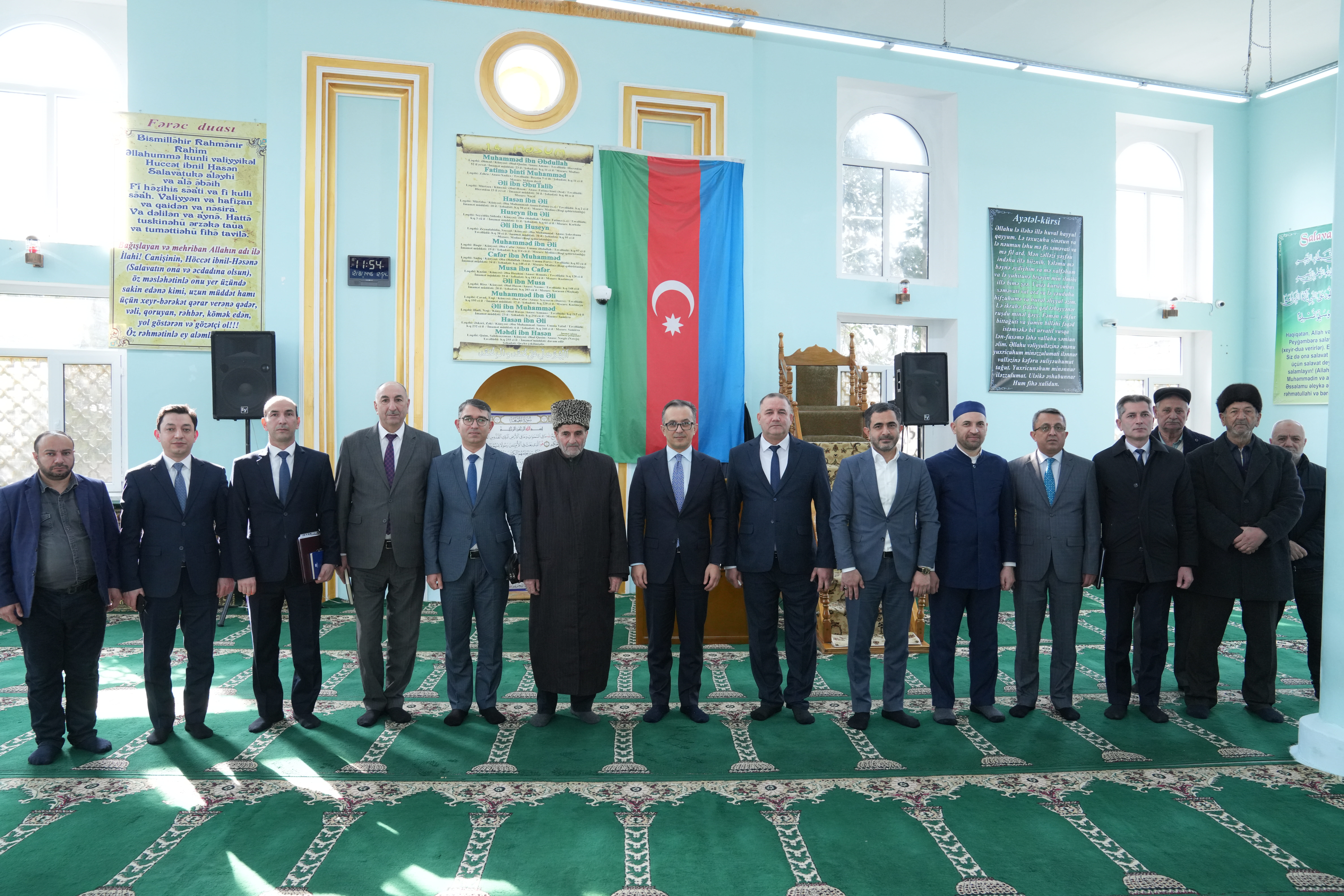 Dövlət Komitəsinin sədri Siyəzən rayonunda yerləşən məscidlərin fəaliyyəti ilə tanış olub - Image 14