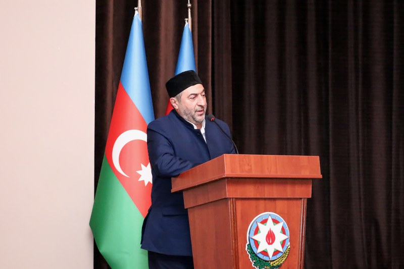 Şamaxıda “Dini tolerantlıq – cəmiyyətdə birgəyaşayış ənənəsinin təminatçısı” mövzusunda regional konfrans keçirilib - Image 9