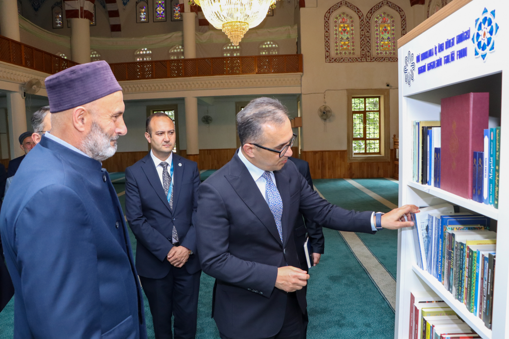 Komitə sədri Qusar şəhəri “Mustafa Kazdal” və Həsənqala kənd məscidlərinin fəaliyyəti ilə tanış olub - Image 9
