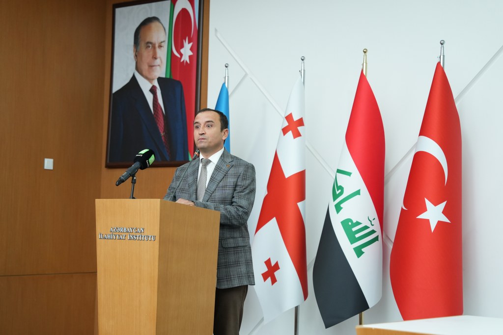 Azərbaycan İlahiyyat İnstitutunda din xadimlərindən ibarət nümayəndə heyəti ilə görüş keçirilib - Image 5