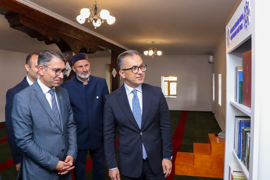 Komitə sədri Qusar şəhəri “Mustafa Kazdal” və Həsənqala kənd məscidlərinin fəaliyyəti ilə tanış olub - Image 3