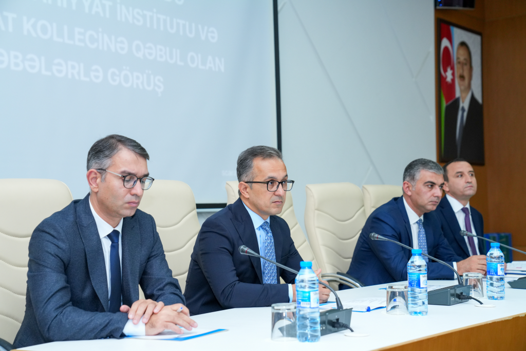 Azərbaycan İlahiyyat İnstitutuna qəbul olmuş tələbələrlə görüş keçirilib - Image 15