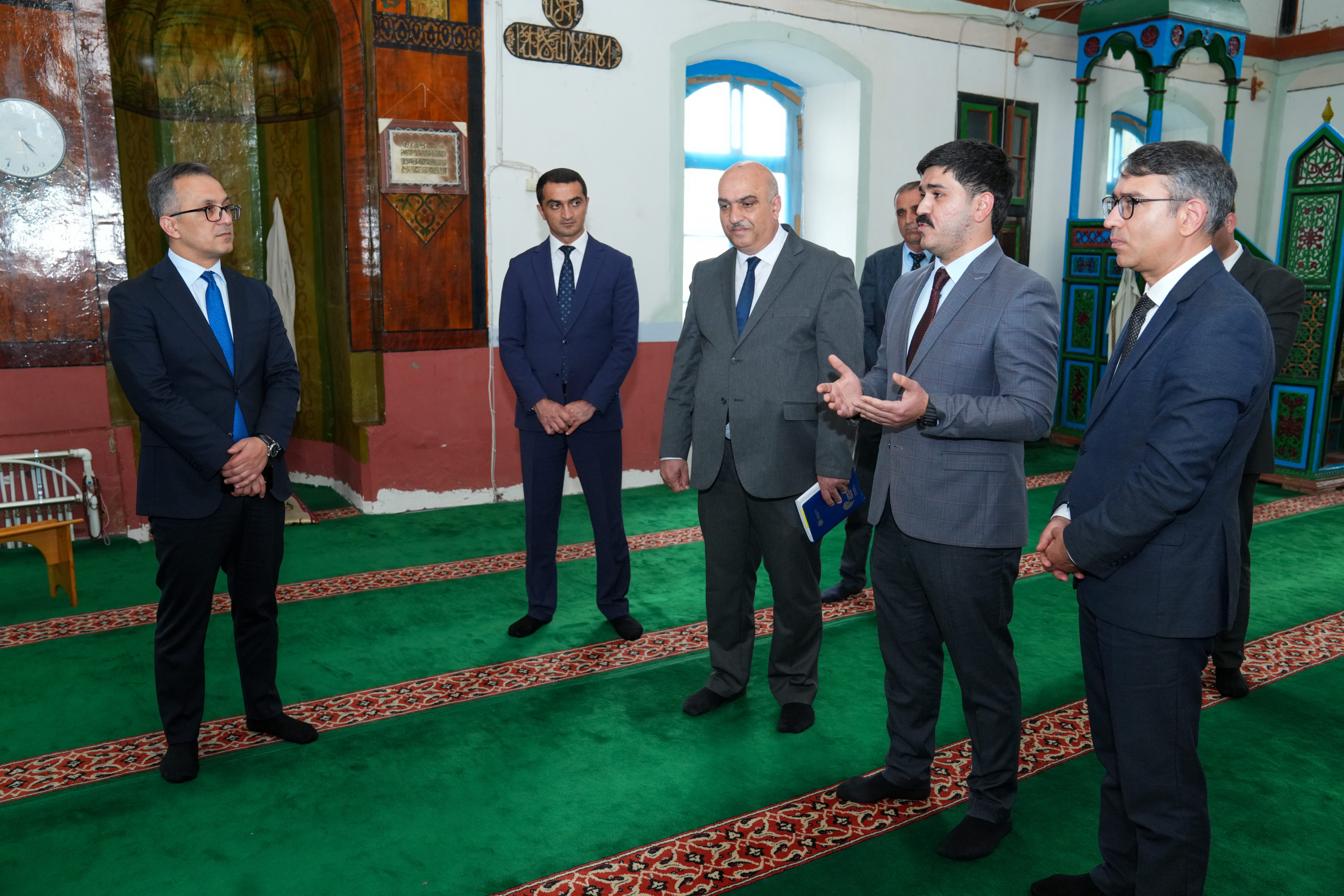 Balakən rayonu İtitala kənd məscidində din xadimləri ilə görüş keçirilib - Image 3