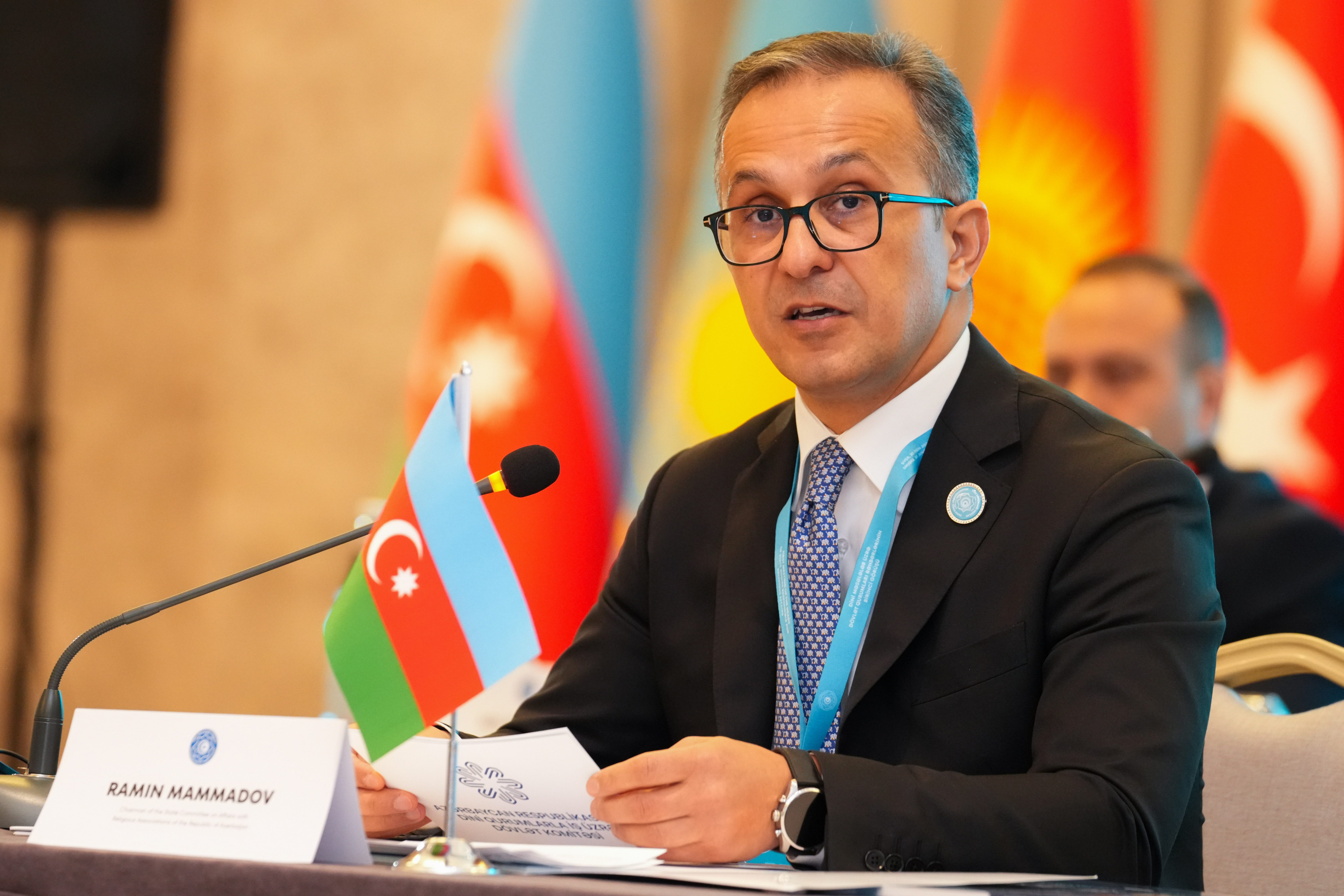 Şuşada Türk Dövlətləri Təşkilatına üzv ölkələrin dini məsələlər üzrə dövlət qurumları rəhbərlərinin ilk görüşü keçirilir - Image 4