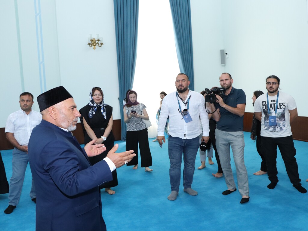Şamaxıda dini ibadətgahlara media-tur təşkil olunub - Image 3