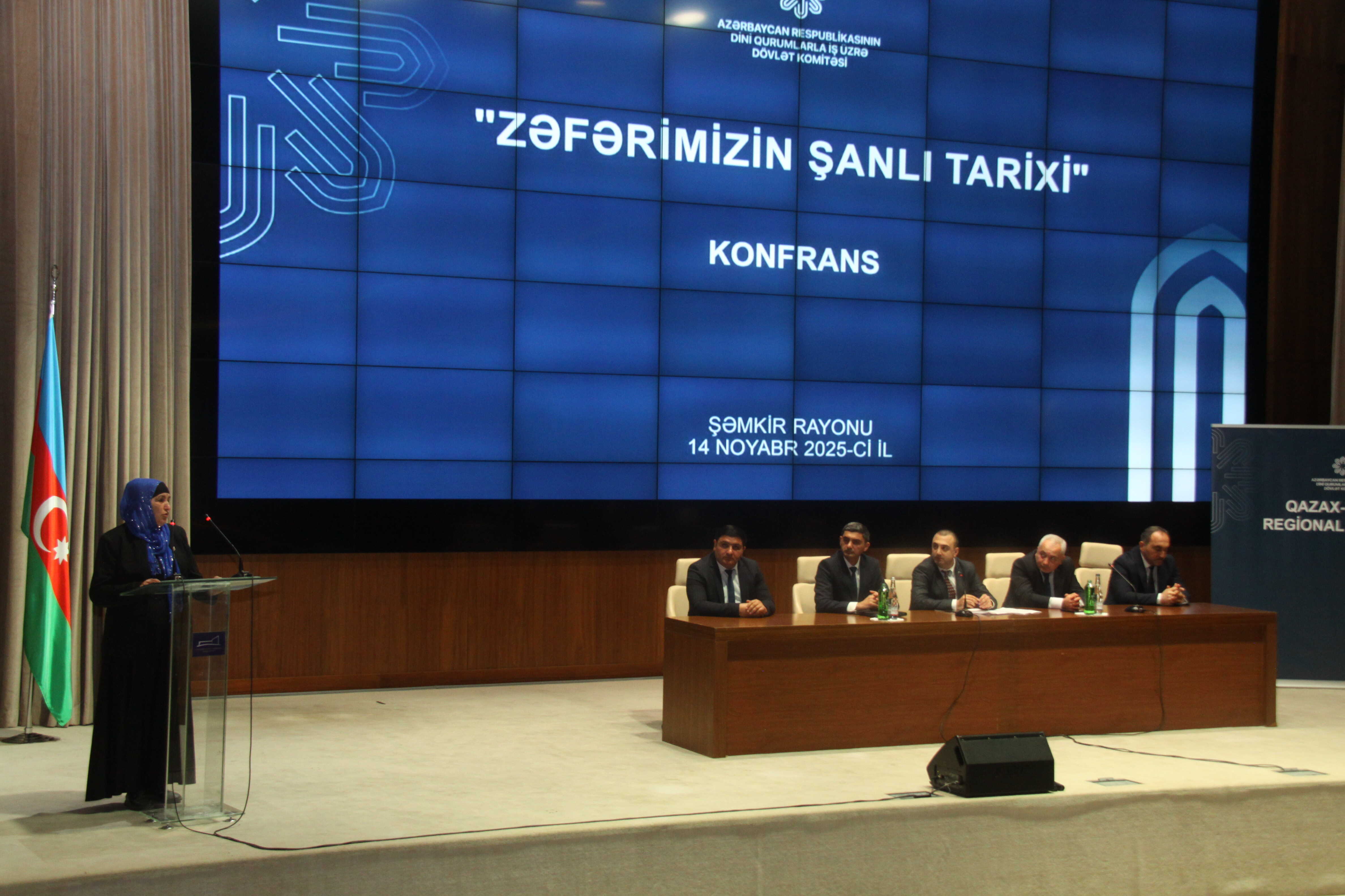 Şəmkirdə “Zəfərimizin şanlı tarixi” mövzusunda konfrans keçirilib - Image 10