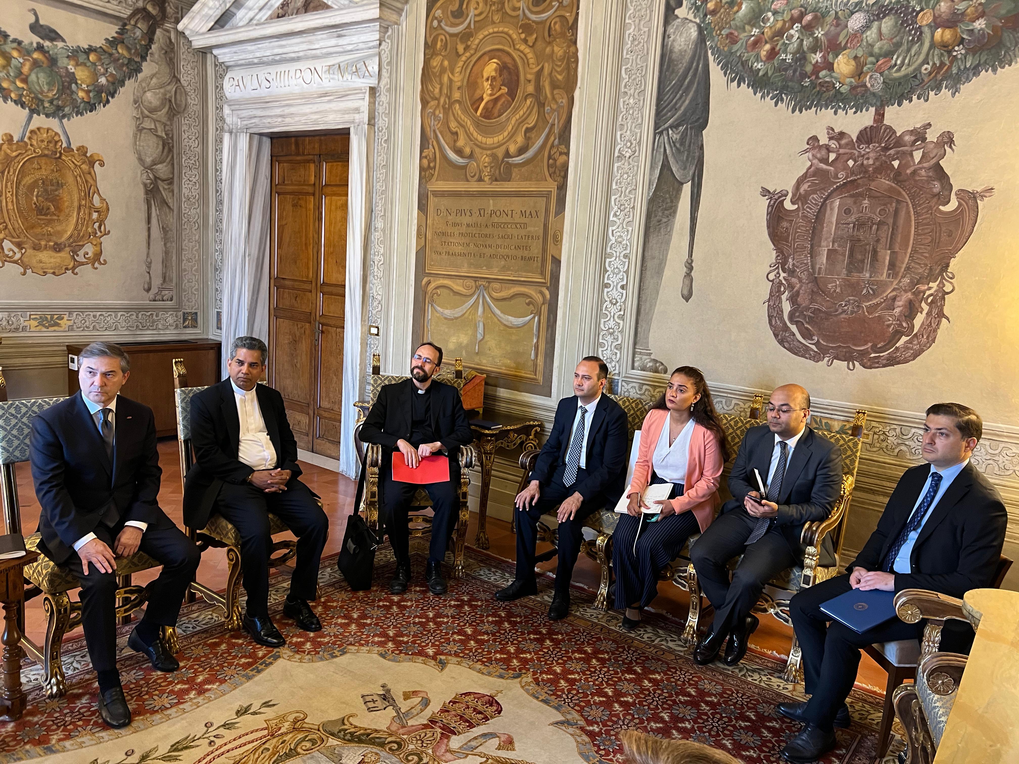 Azərbaycanla Vatikan arasında dinlərarası dialoq sahəsində Anlaşma Memorandumu imzalanıb - Image 3
