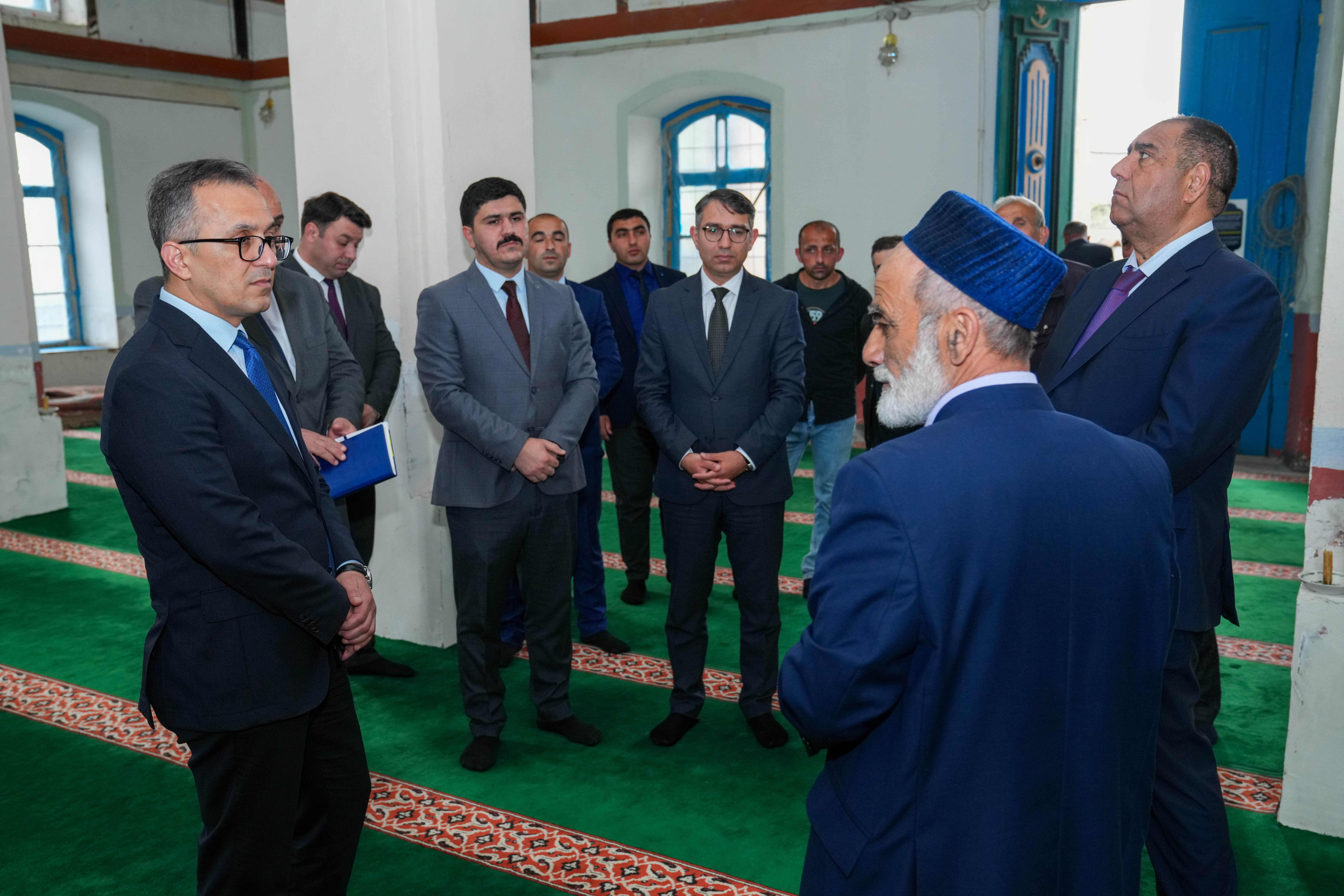 Balakən rayonu İtitala kənd məscidində din xadimləri ilə görüş keçirilib - Image 7