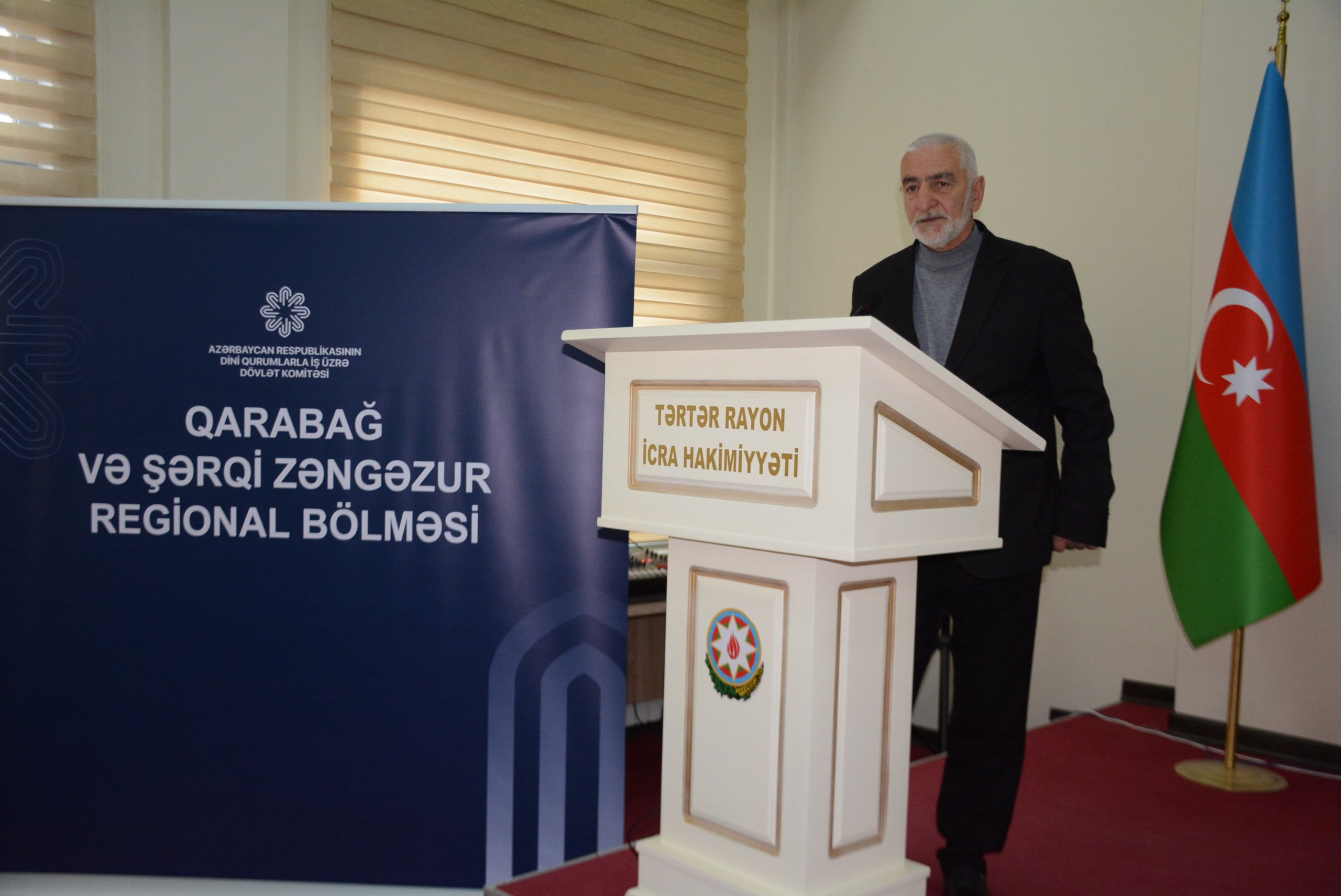 Tərtərdə “Zəfərə aparan yol: milli və dini həmrəylik” mövzusunda konfrans keçirilib - Image 10