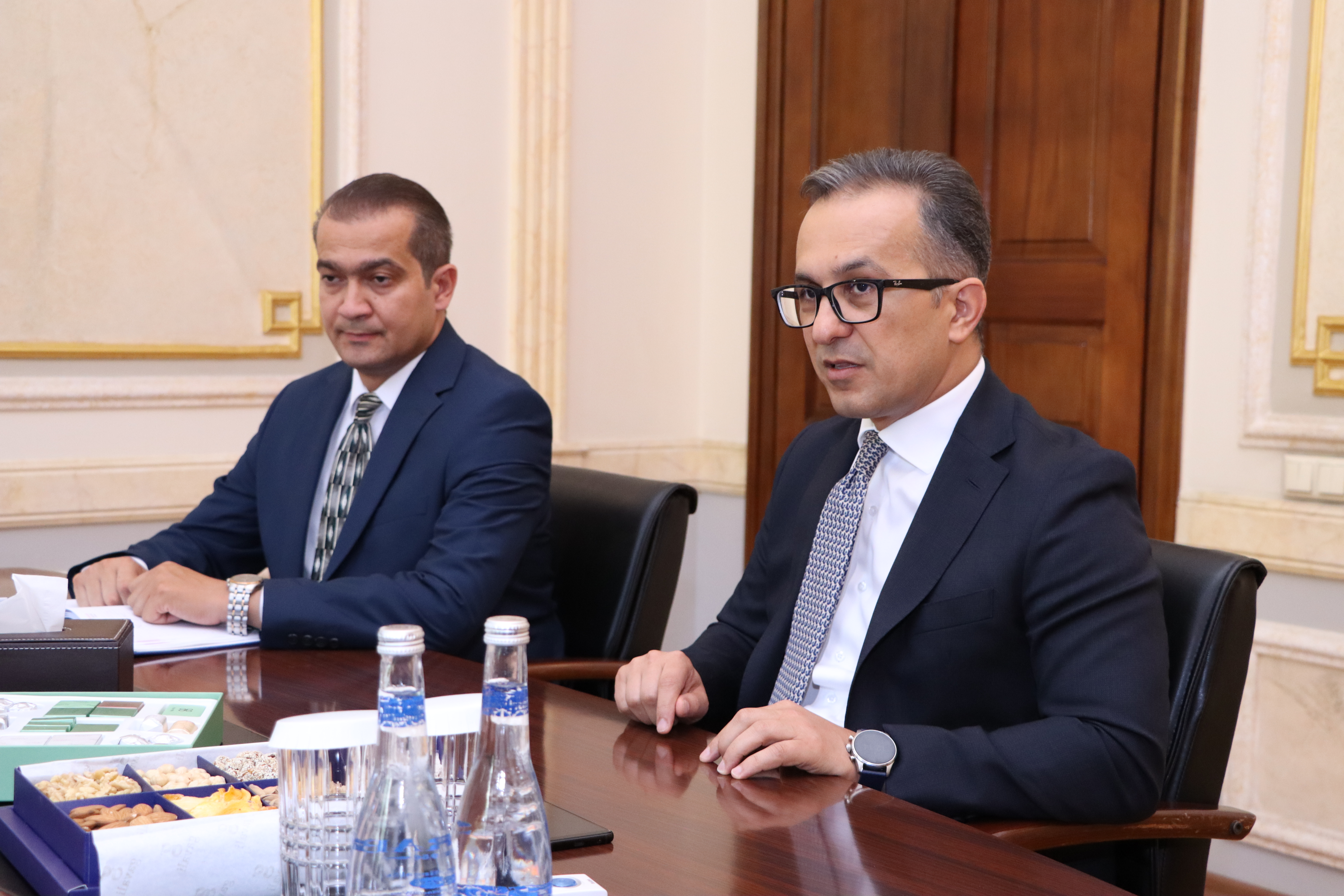 Dövlət Komitəsinin sədri Cənubi Qafqaz və Gürcüstan Yevangelik-Lüteran kilsəsinin yepiskopu ilə görüşüb - Image 2