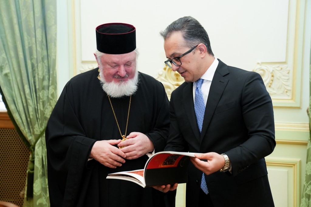 Dövlət Komitəsinin nümayəndə heyəti Rumıniya patriarxlığında görüş keçirib - Image 3