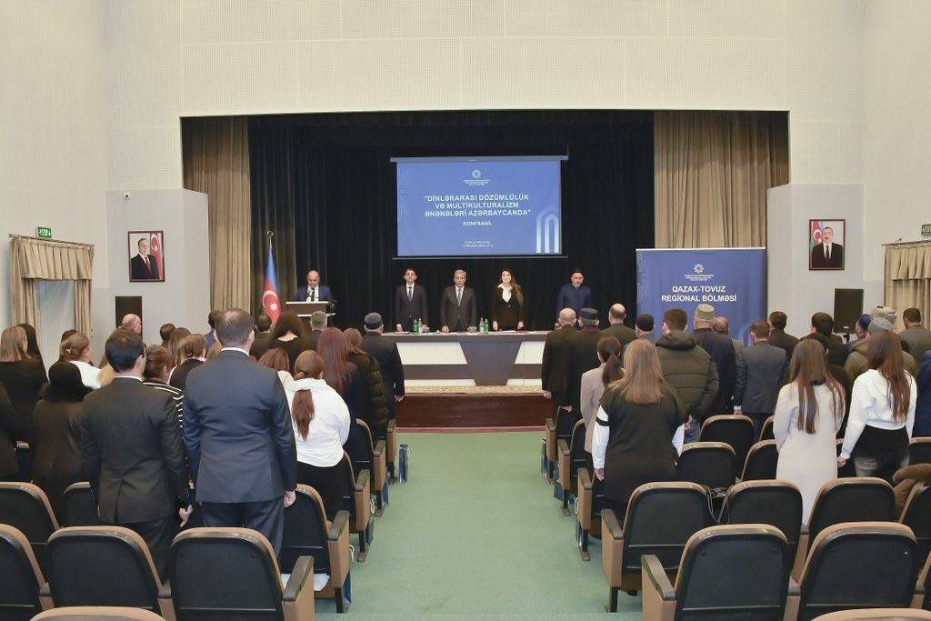 Tovuzda “Dinlərarası dözümlülük və multikulturalizm ənənələri Azərbaycanda” mövzusunda konfrans keçirilib - Image 1