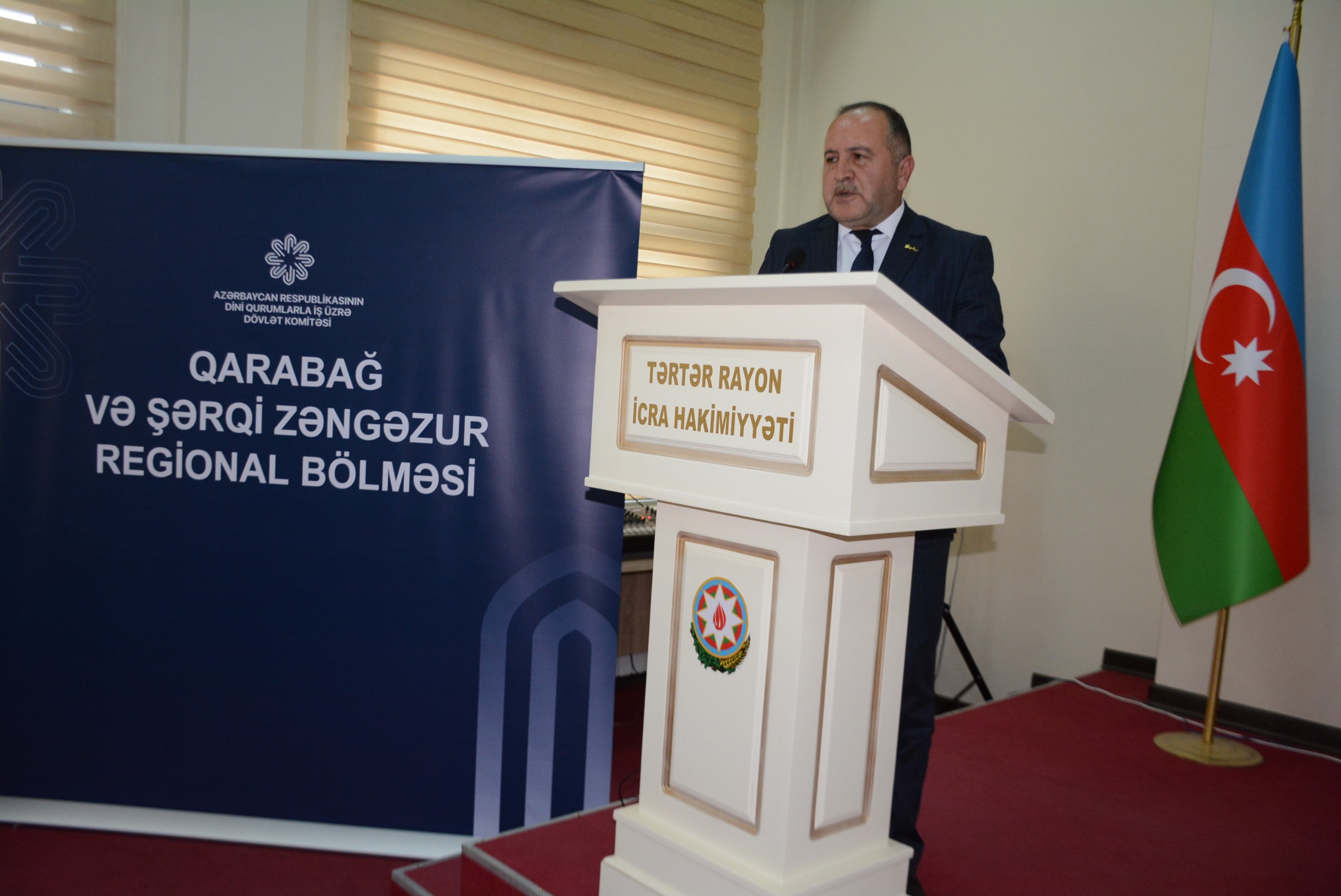 Tərtərdə “Zəfərə aparan yol: milli və dini həmrəylik” mövzusunda konfrans keçirilib - Image 6
