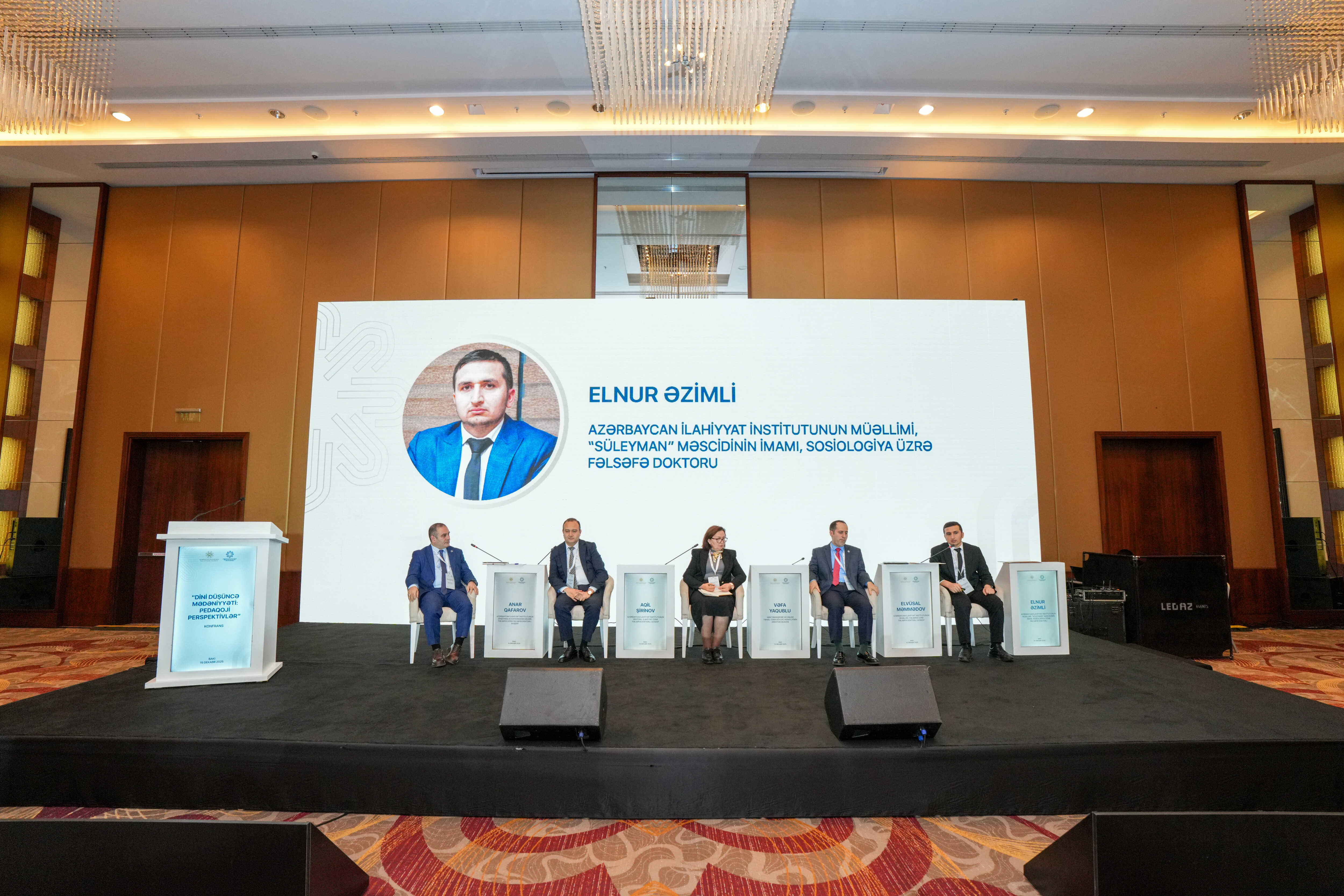 "Dini düşüncə mədəniyyəti: pedaqoji perspektivlər" mövzusunda konfrans başa çatıb - Image 8