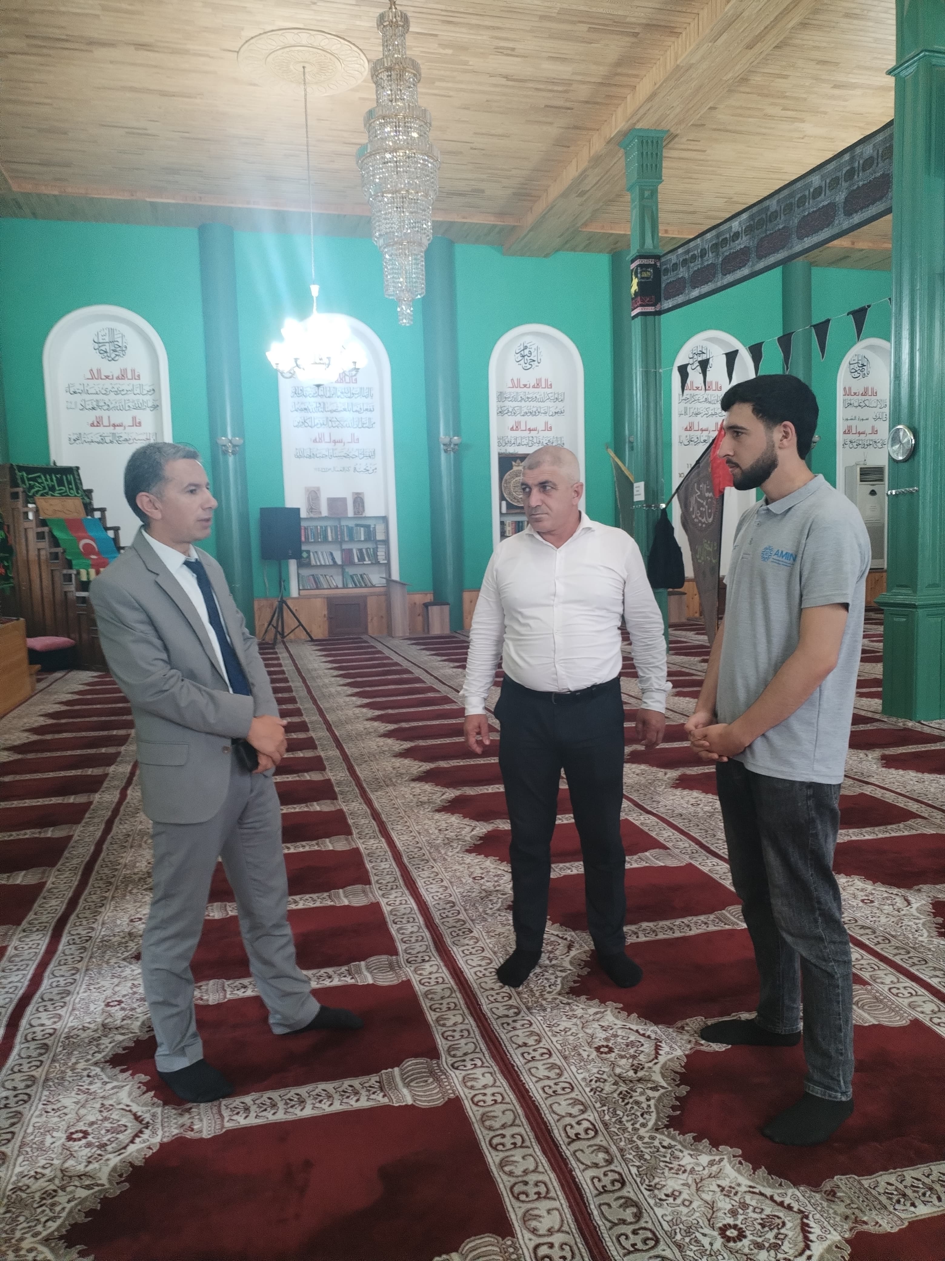Dövlət Komitəsinin “AMİN” könüllüləri regional bölmə və dini ibadətgahlarda təcrübə keçiblər - Image 1