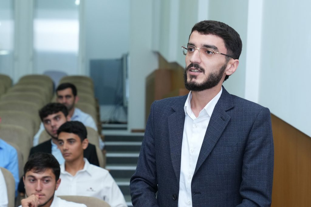 Azərbaycan İlahiyyat İnstitutuna qəbul olmuş tələbələrlə görüş keçirilib - Image 29