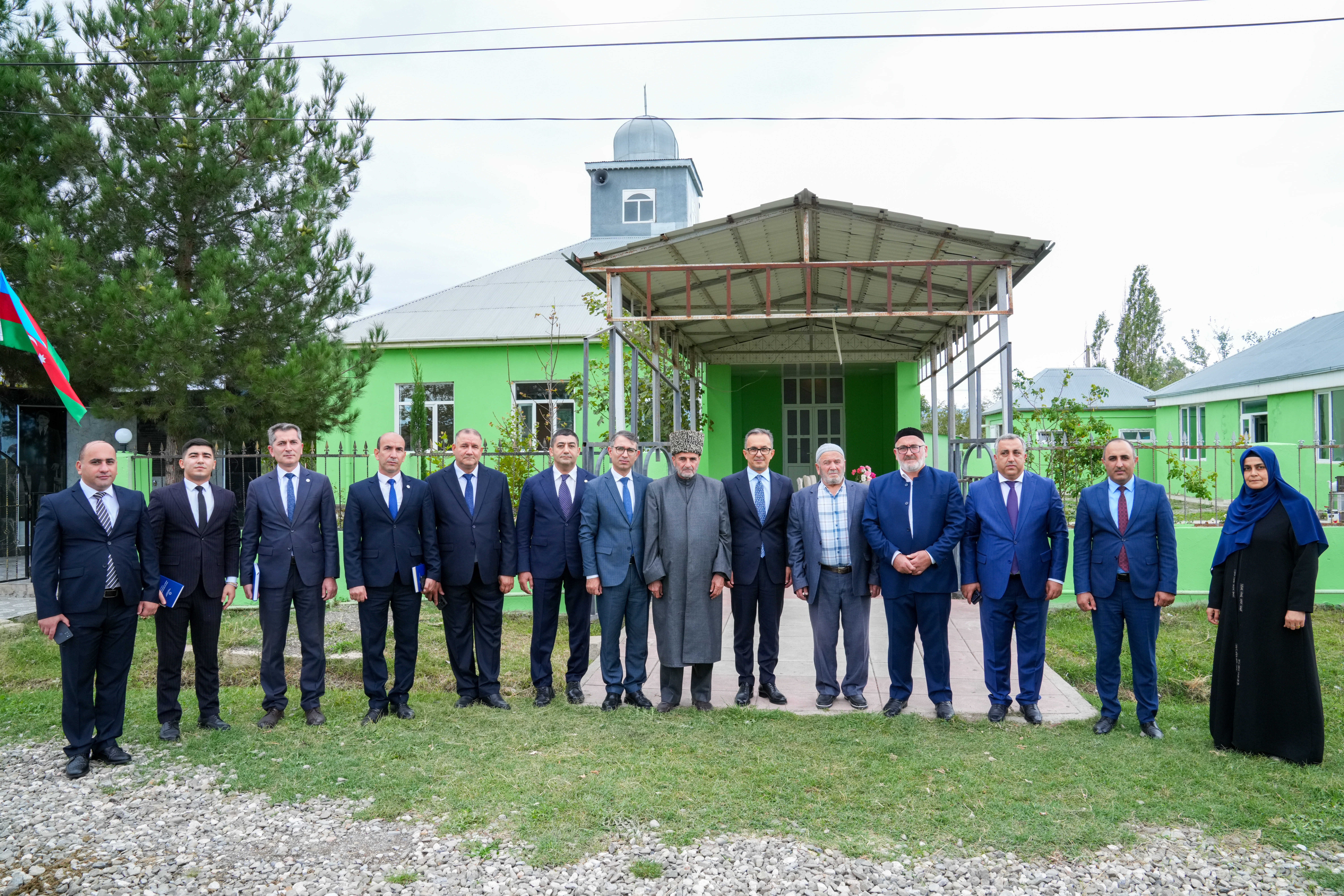 Dövlət Komitəsinin sədri Şabran rayonunda məscidlərin fəaliyyəti ilə tanış olub