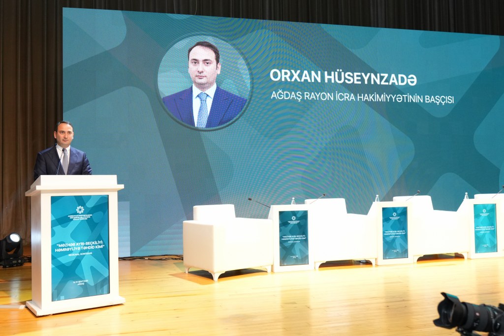 Ağdaşda “Məzhəb ayrı-seçkiliyi: həmrəyliyə təhdid kimi” mövzusunda regional konfrans keçirilir - Image 5