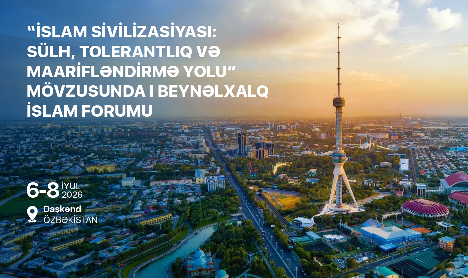 Dövlət Komitəsinin sədri Özbəkistanda keçiriləcək I Beynəlxalq İslam Forumunda iştirak edəcək