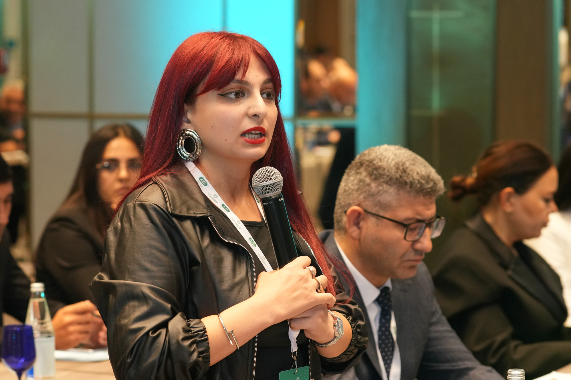 “Gənc nəslin milli-mənəvi dəyərlər ruhunda tərbiyəsi” mövzusunda konfrans işini yekunlaşdırıb - Image 12