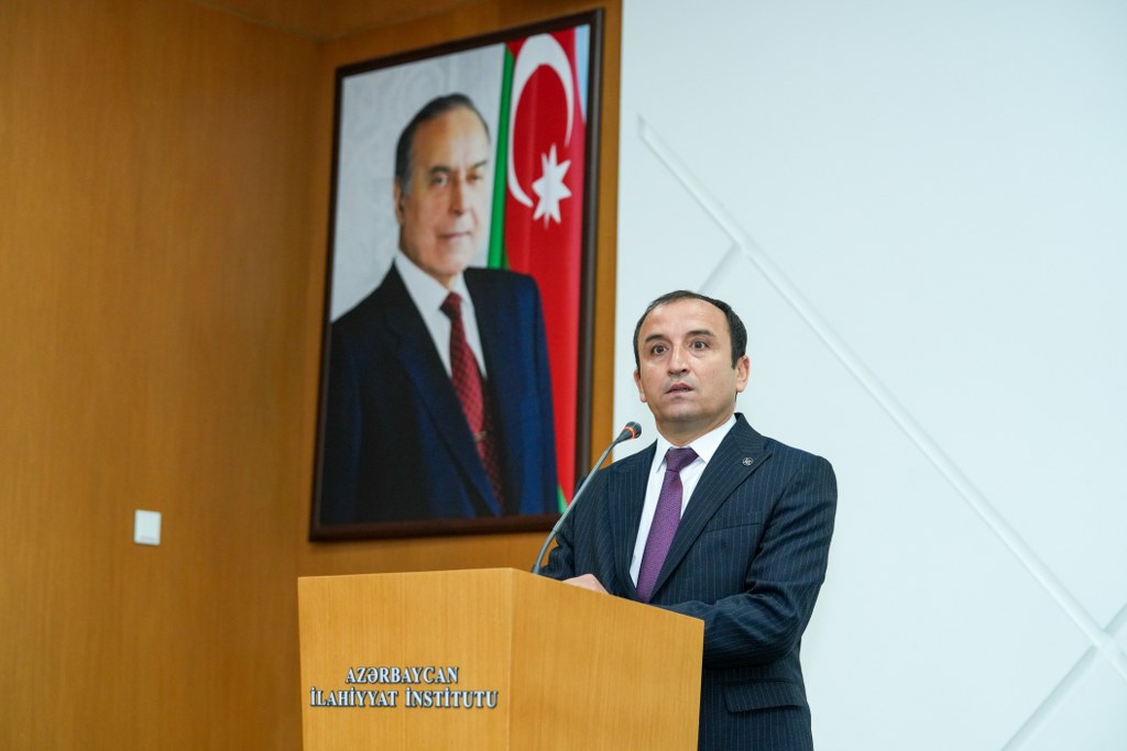 Azərbaycan İlahiyyat İnstitutuna qəbul olan tələbələrlə görüş keçirilib - Image 11