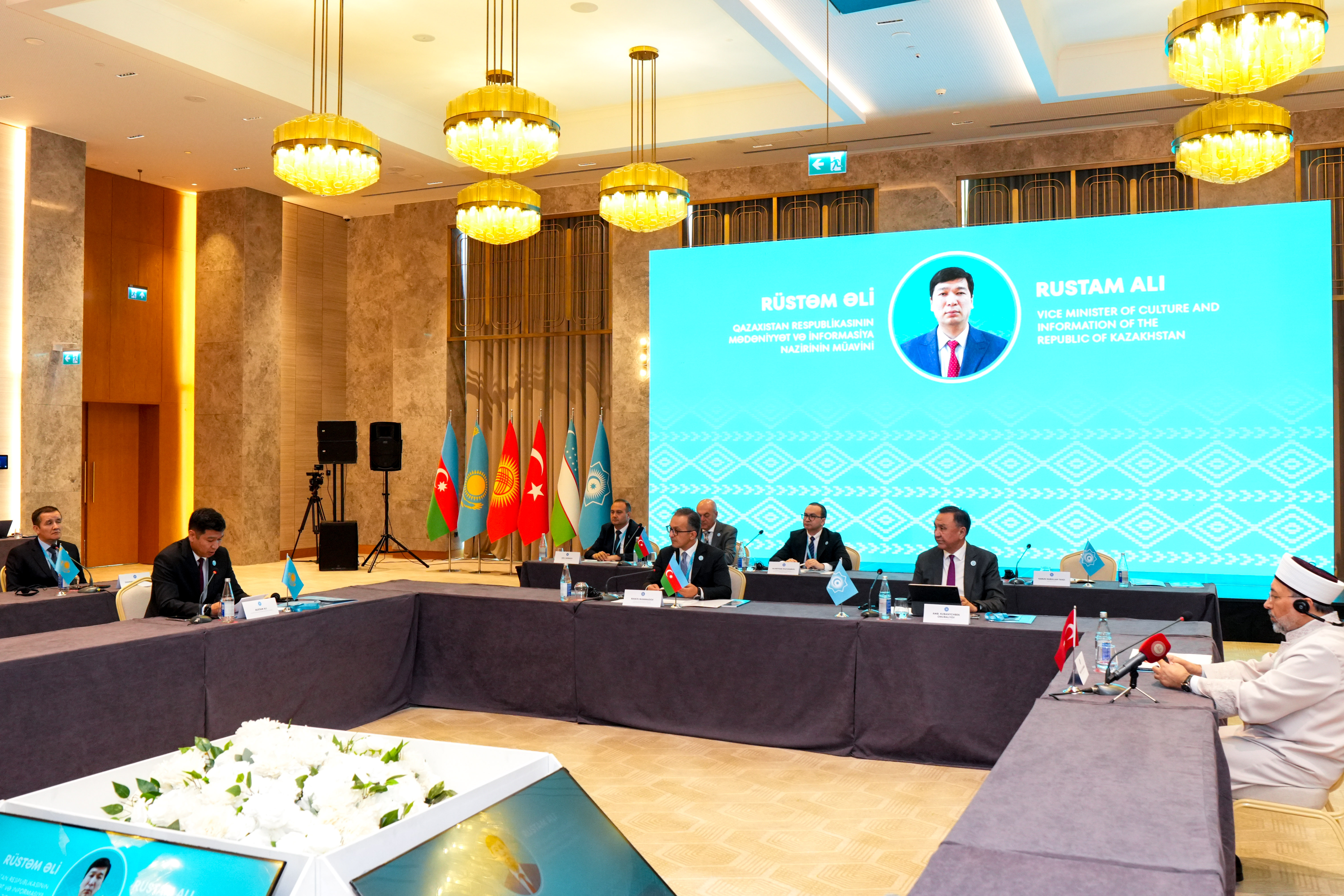 Şuşada Türk Dövlətləri Təşkilatına üzv ölkələrin dini məsələlər üzrə dövlət qurumları rəhbərlərinin ilk görüşü keçirilir - Image 10