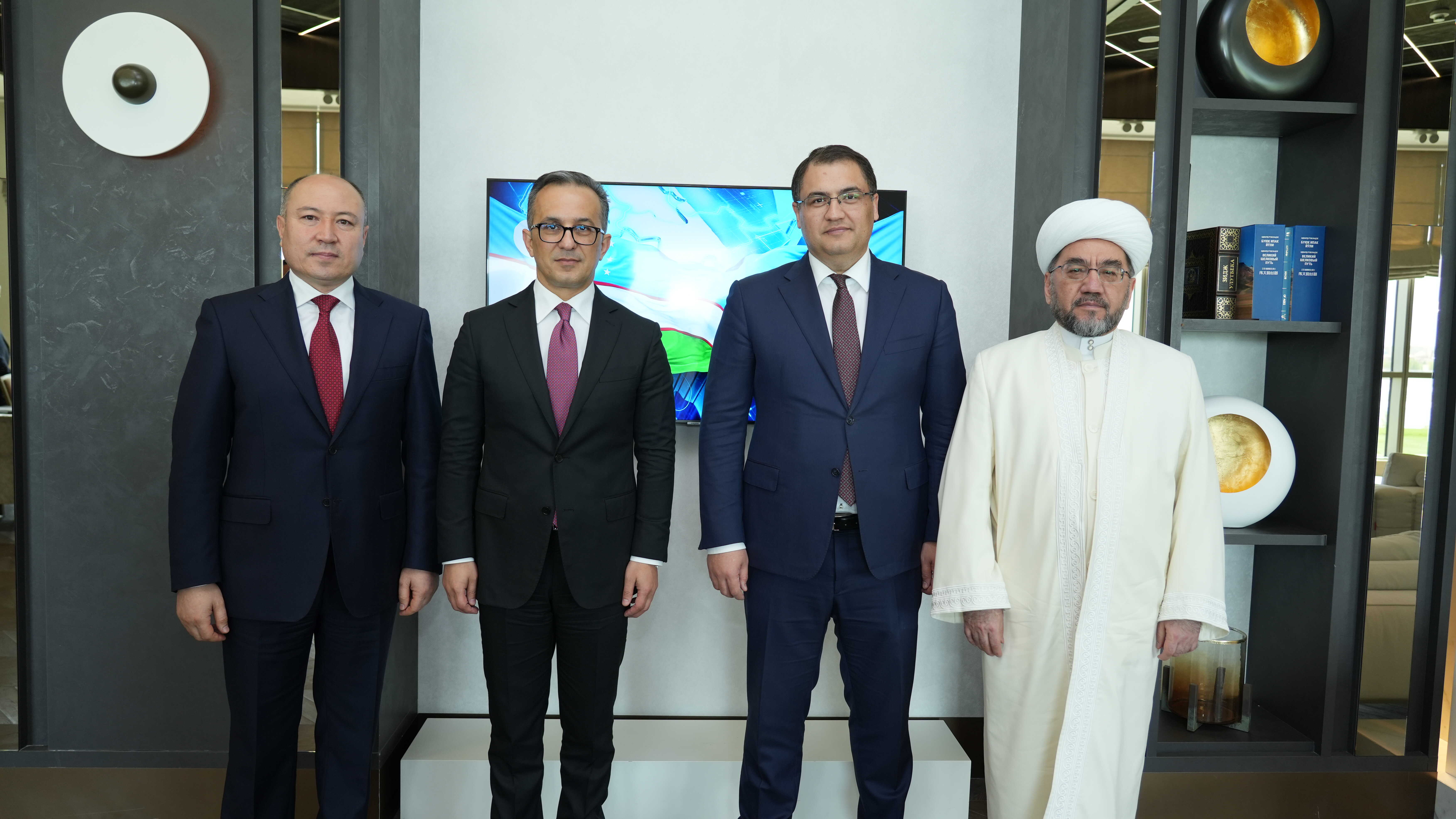 Azərbaycan və Özbəkistan arasında dini sahədə əməkdaşlıq məsələləri müzakirə olunub