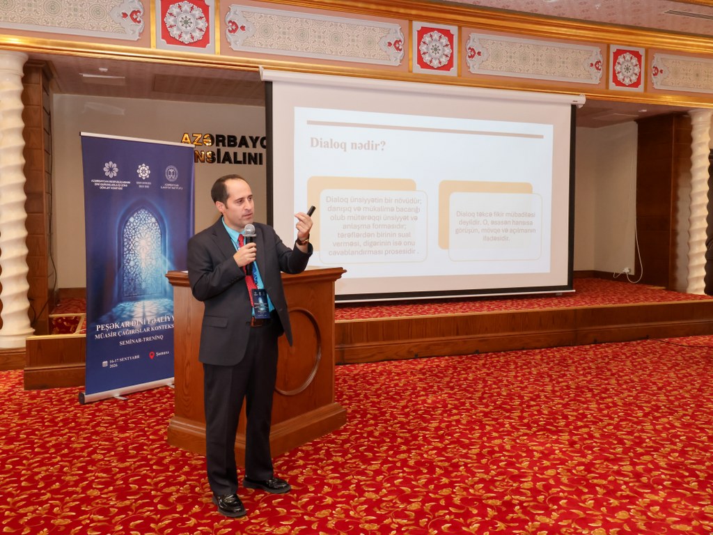 Şamaxıda “Peşəkar dini fəaliyyət: müasir çağırışlar kontekstində” mövzusunda seminar-treninq keçirilib - Image 8