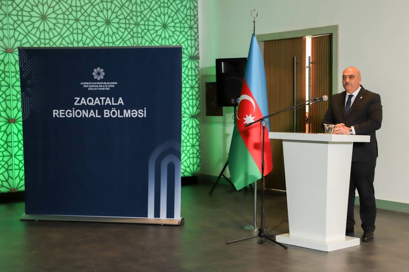 Qax rayonunda “44 günlük Vətən müharibəsində milli və dini həmrəyliyin zəfəri” mövzusunda konfrans keçirilib - Image 3