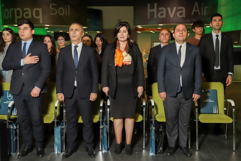 Qax rayonunda “44 günlük Vətən müharibəsində milli və dini həmrəyliyin zəfəri” mövzusunda konfrans keçirilib - Image 1