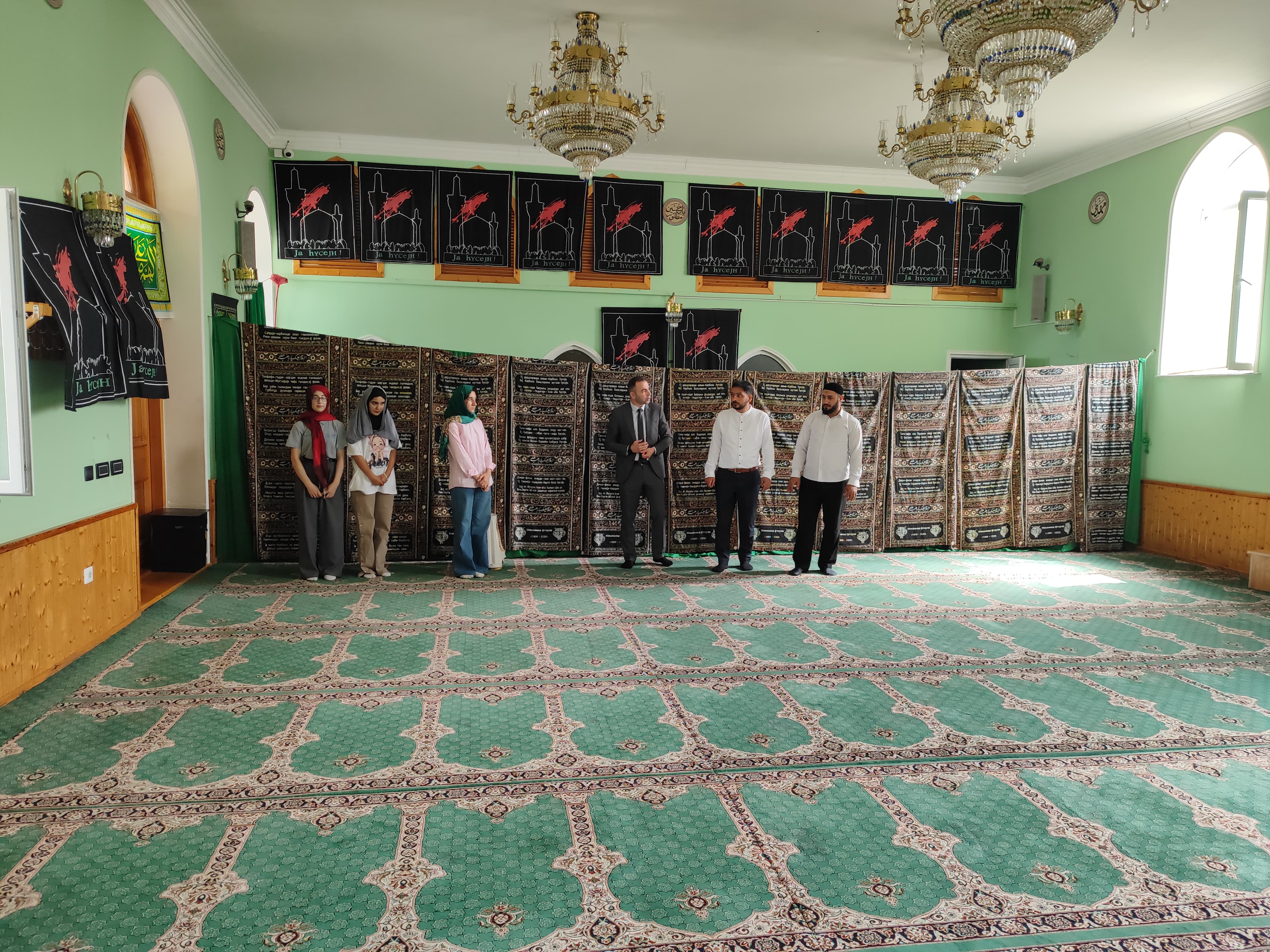Dövlət Komitəsinin “AMİN” könüllüləri regional bölmə və dini ibadətgahlarda təcrübə keçiblər - Image 9