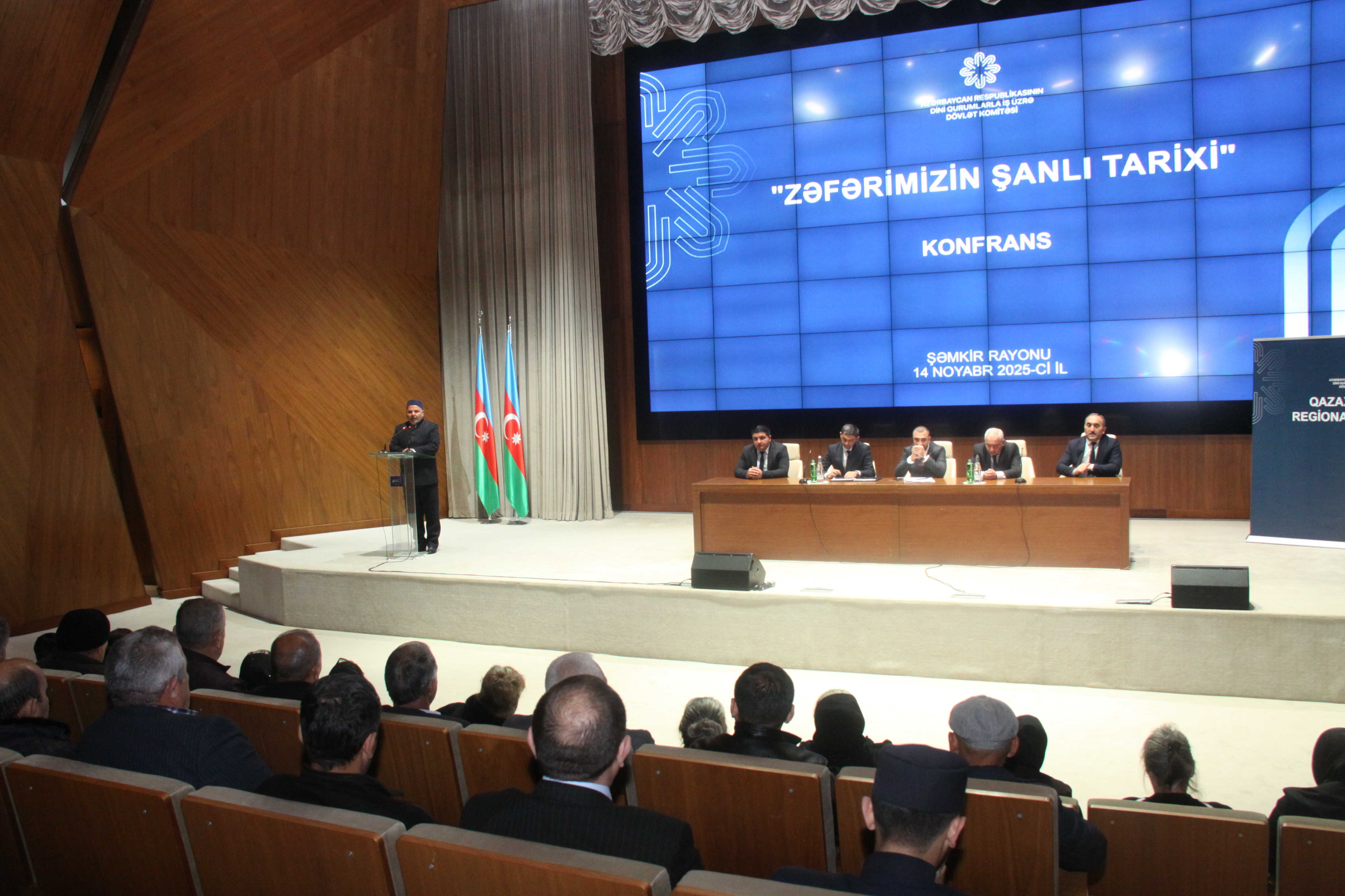 Şəmkirdə “Zəfərimizin şanlı tarixi” mövzusunda konfrans keçirilib - Image 7