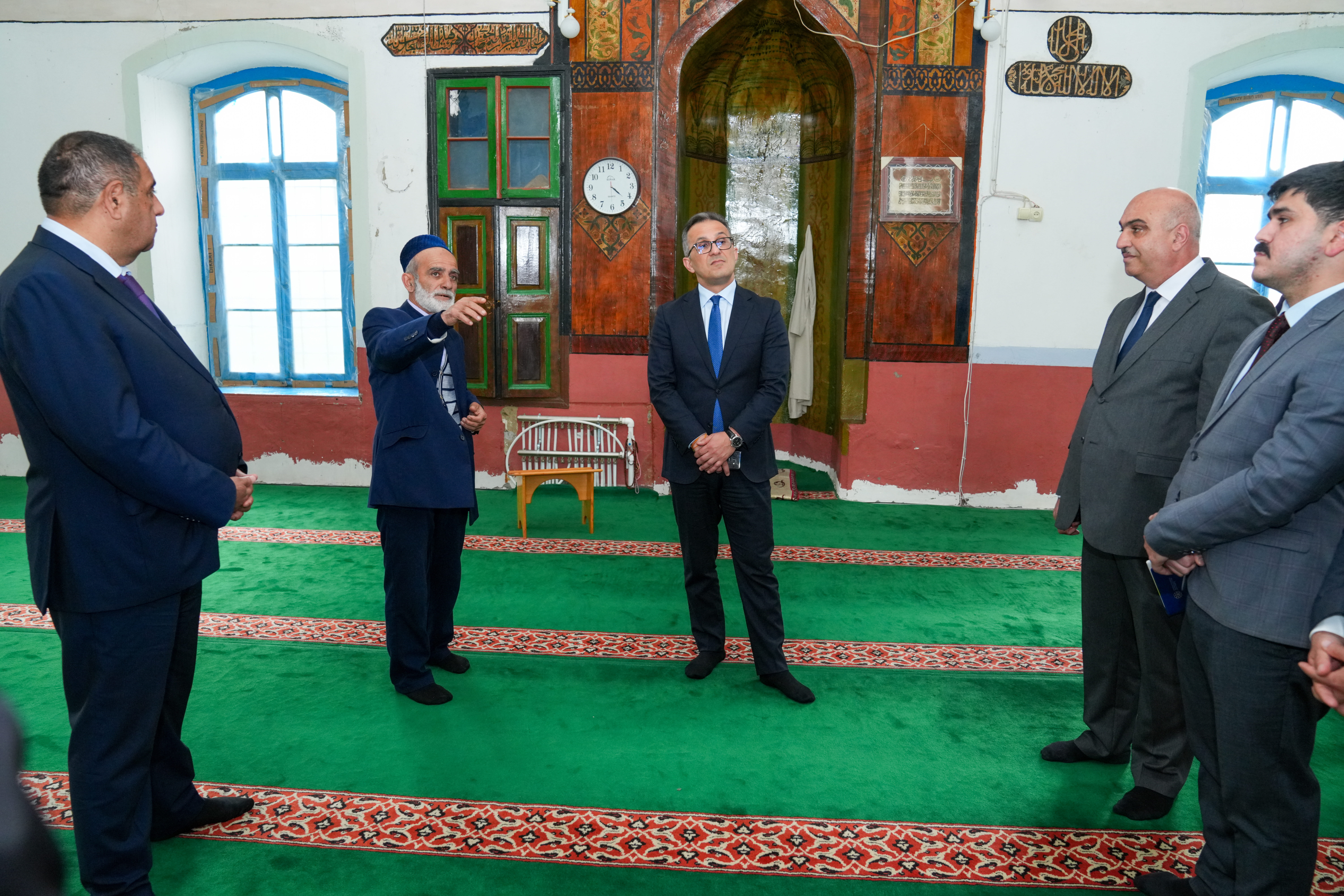 Balakən rayonu İtitala kənd məscidində din xadimləri ilə görüş keçirilib - Image 6