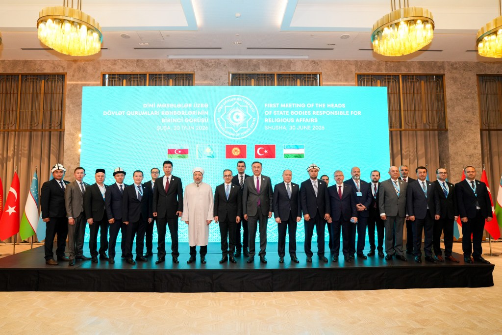 TDT-yə üzv ölkələrin dini məsələlər üzrə dövlət qurumları rəhbərlərinin Birinci Görüşünün nəticələrinə dair Kommünike imzalanıb - Image 8